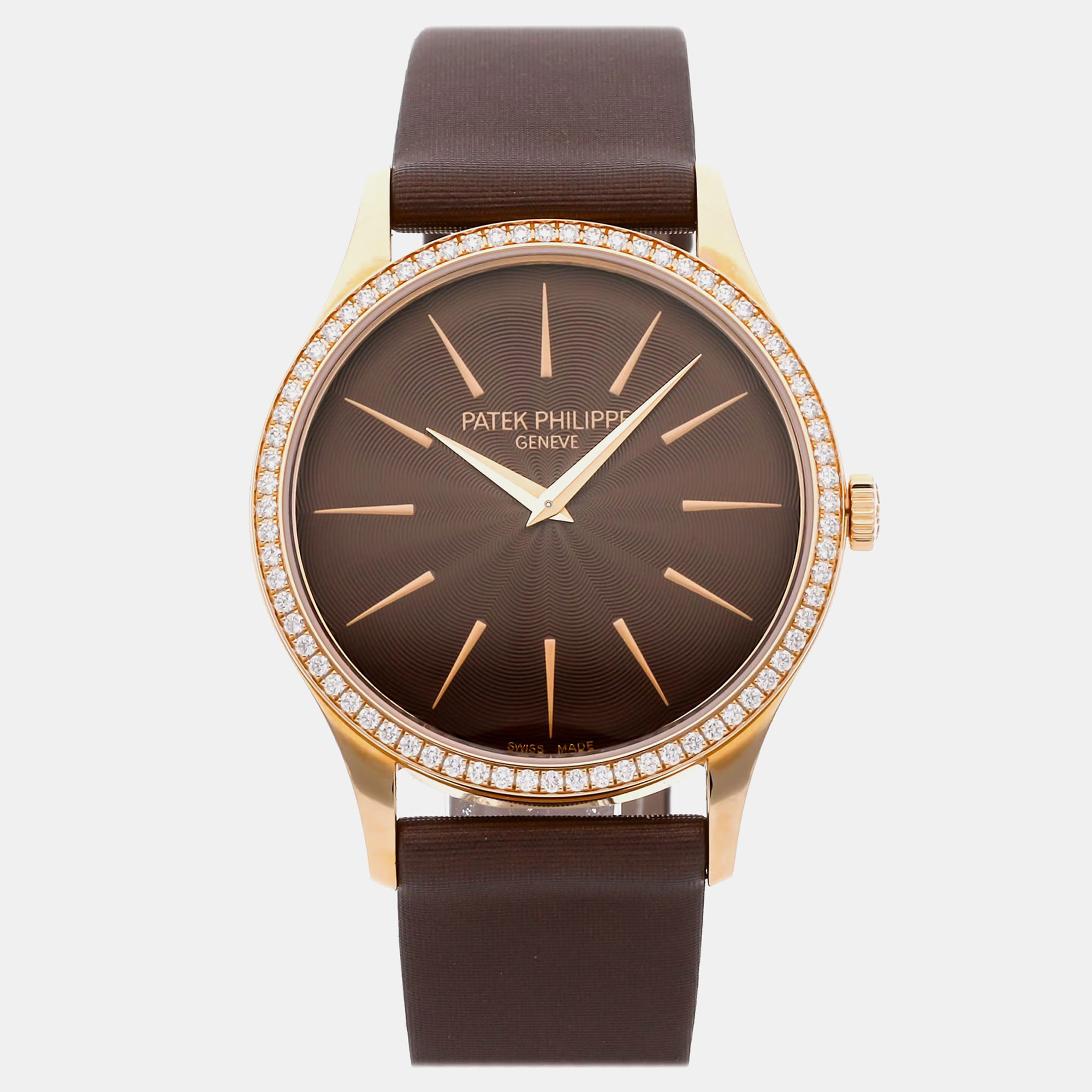 Patek Philippe Calatrava 4897R-001 | Manual | 18K Rose Gold | Brown Dial