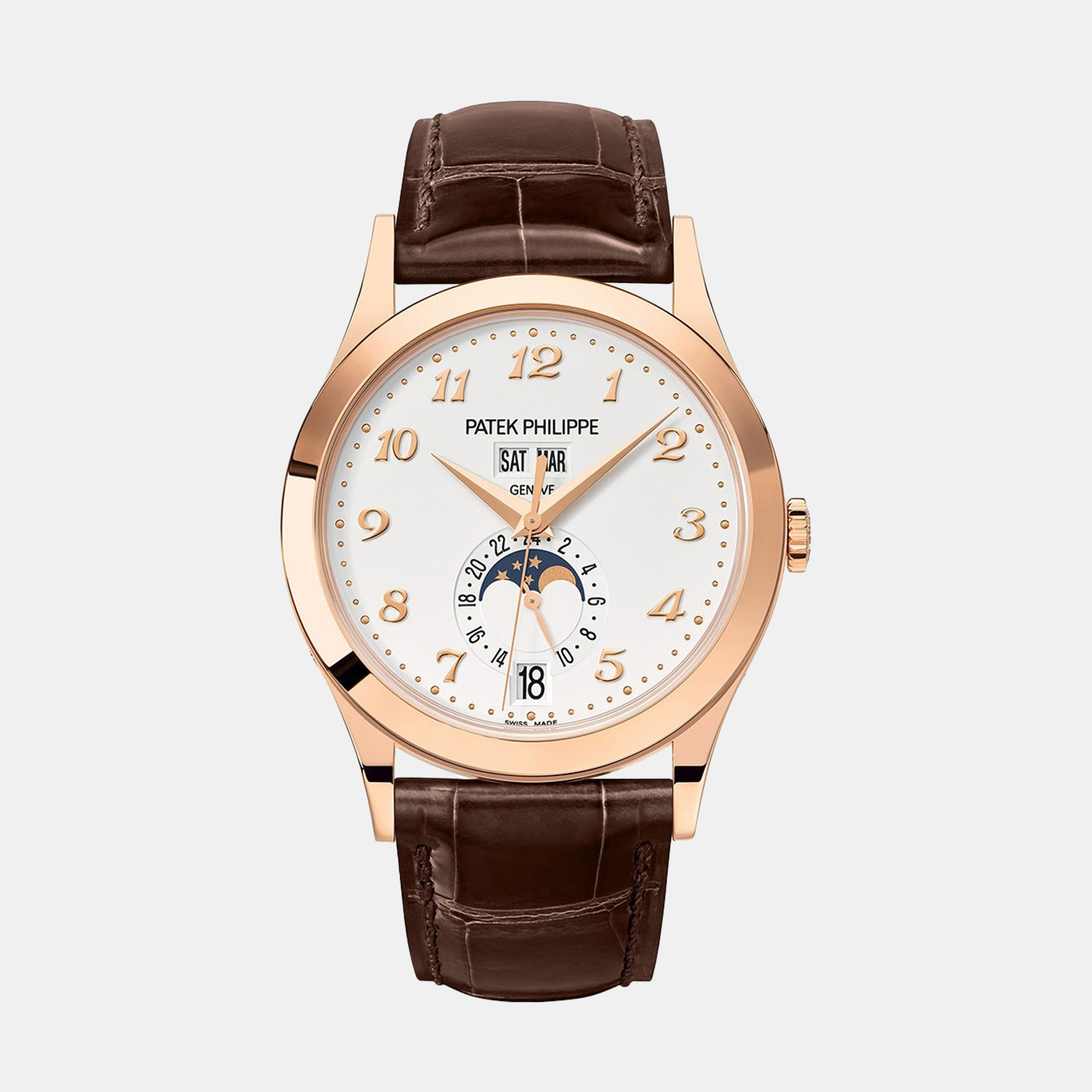 Patek Philippe Annual Cal. 5396R-012 | Moonphase | Rose Gold/Silver