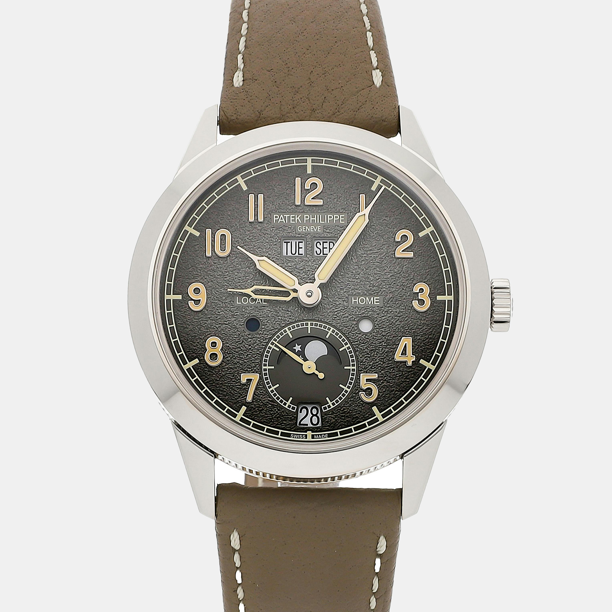 Patek Philippe Annual Calendar Travel Time 5326G-001 | White Gold | Grey Dial