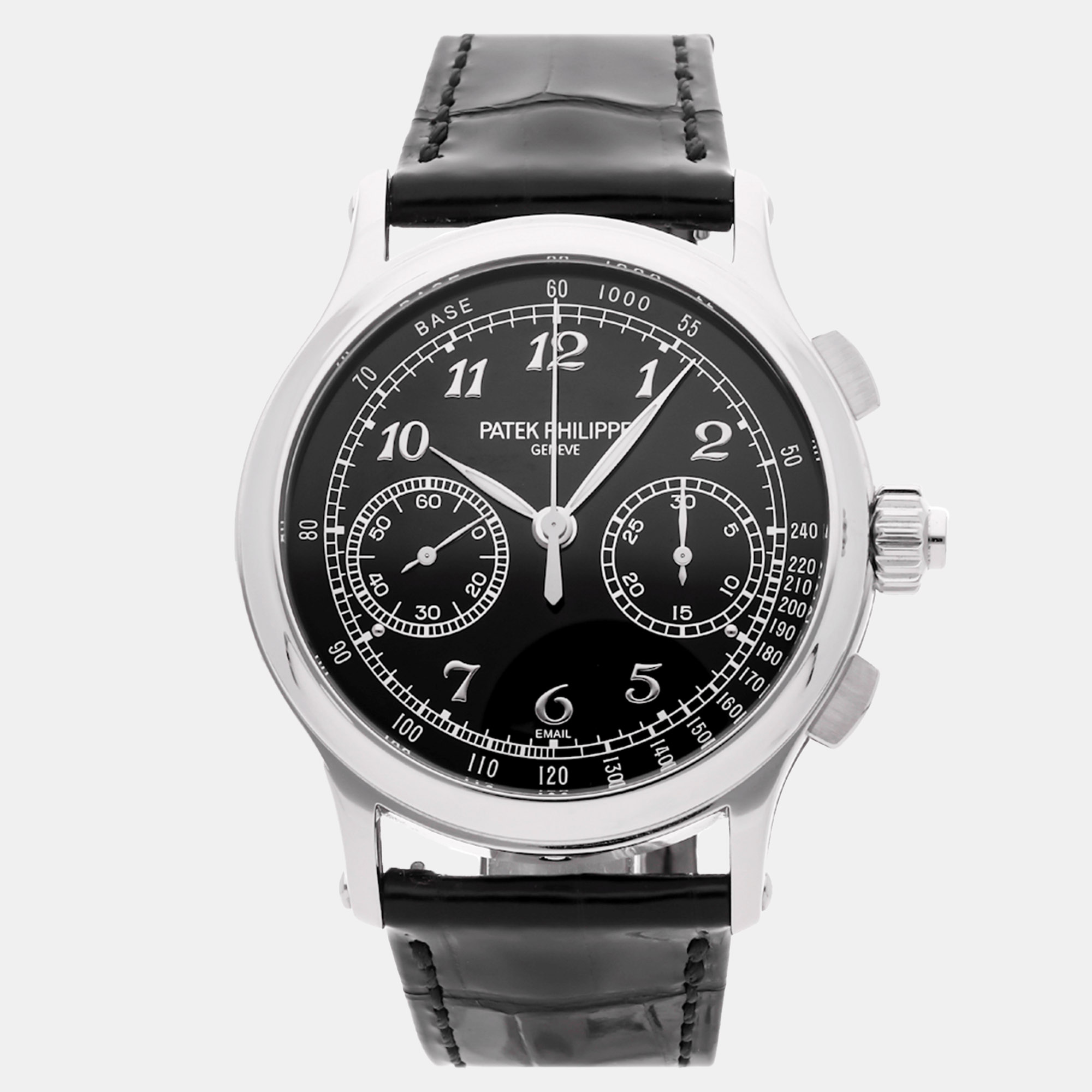 Patek Philippe Split-Seconds Chronograph 5370P-001 | Pt Black Enamel