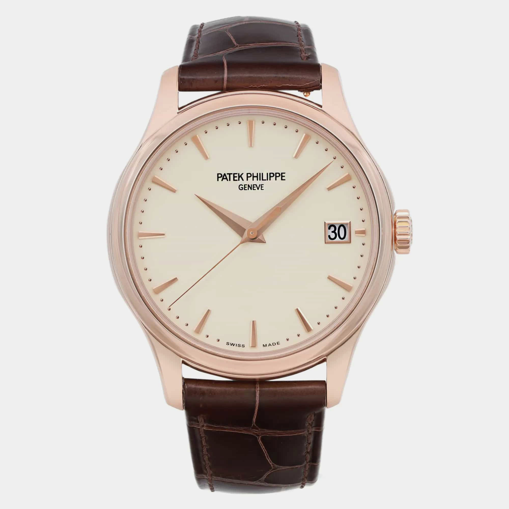 Patek Philippe Calatrava 5227R-001 | Auto | 18K Rose Gold | Ivory