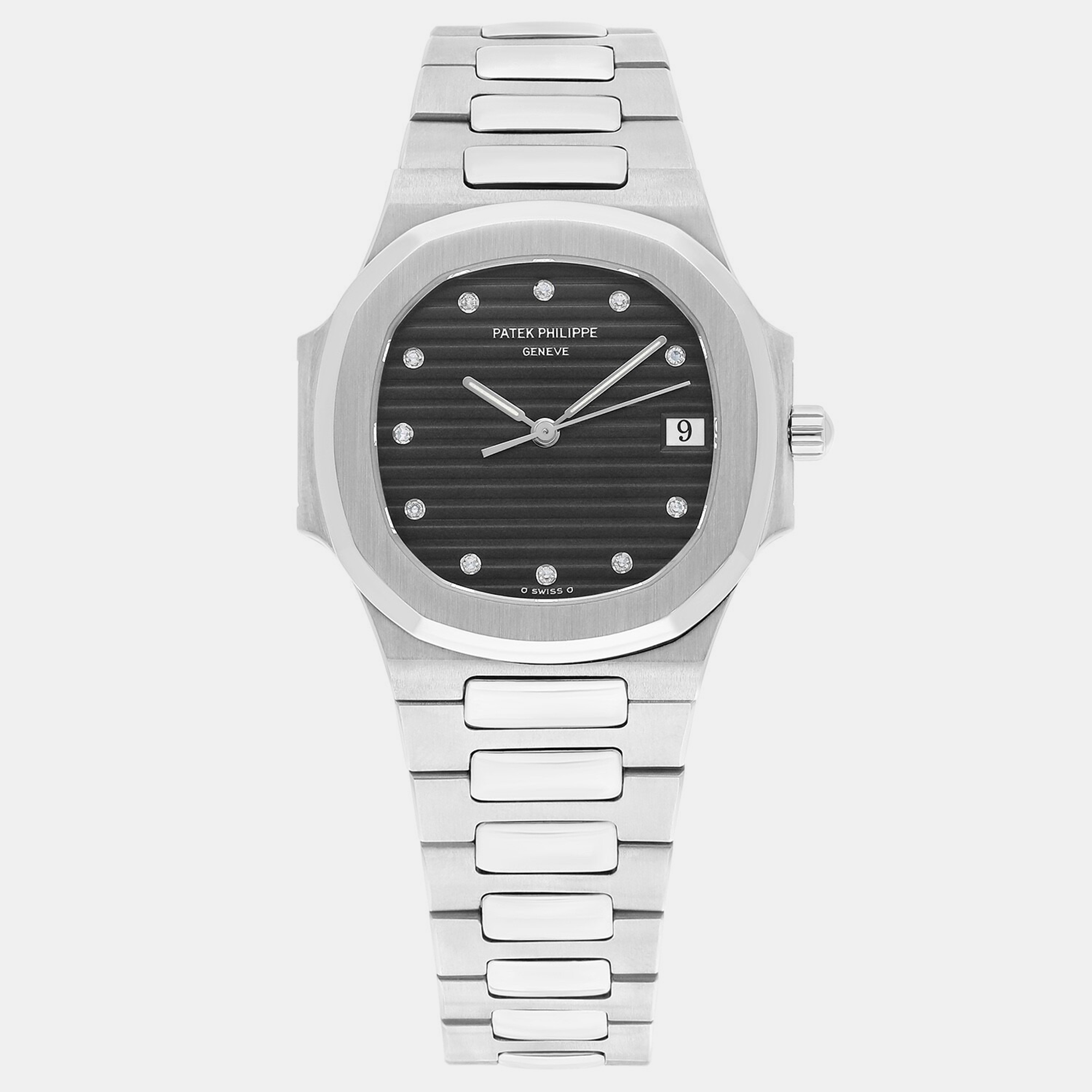 Patek Philippe Nautilus | Quartz 33mm Women’s | Steel | Black Dial