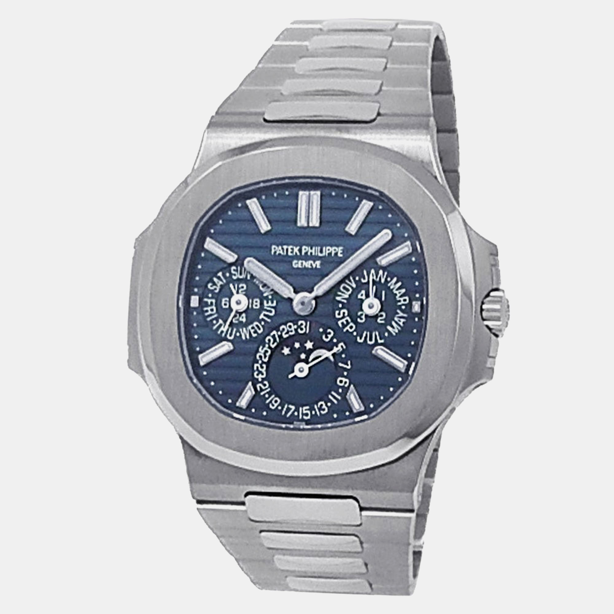 Patek Philippe Nautilus 5740/1G-001 | Perpetual Calendar | WG Blue
