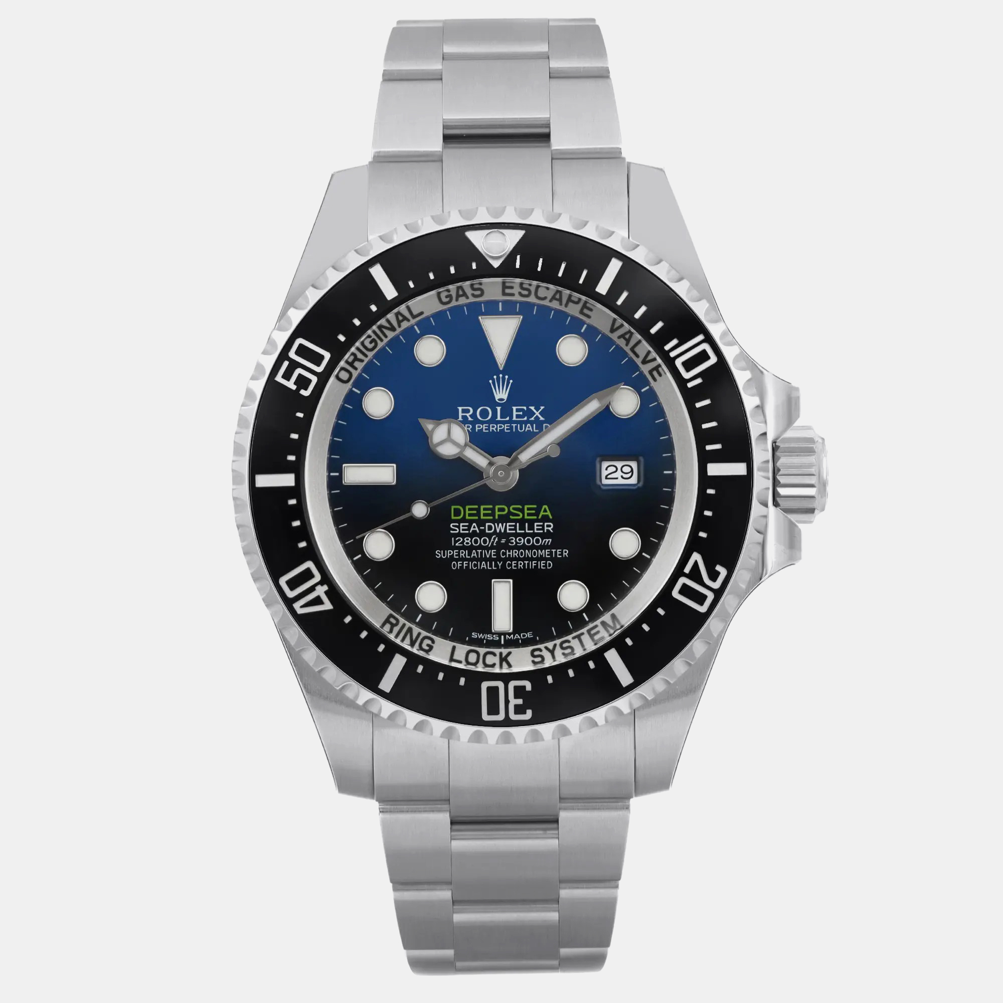 Rolex Sea-Dweller Deepsea 116660 | Blue Dial | Ringlock System | 3900m