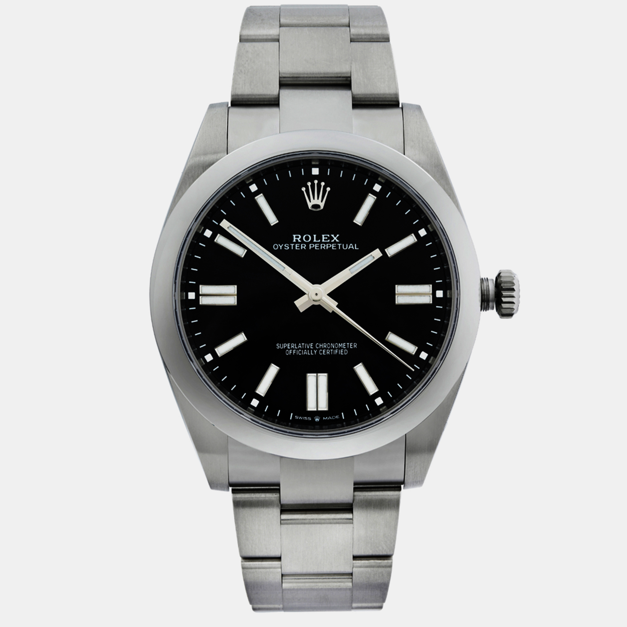 Rolex Oyster Perpetual 36 126000 in Oystersteel with Black Dial