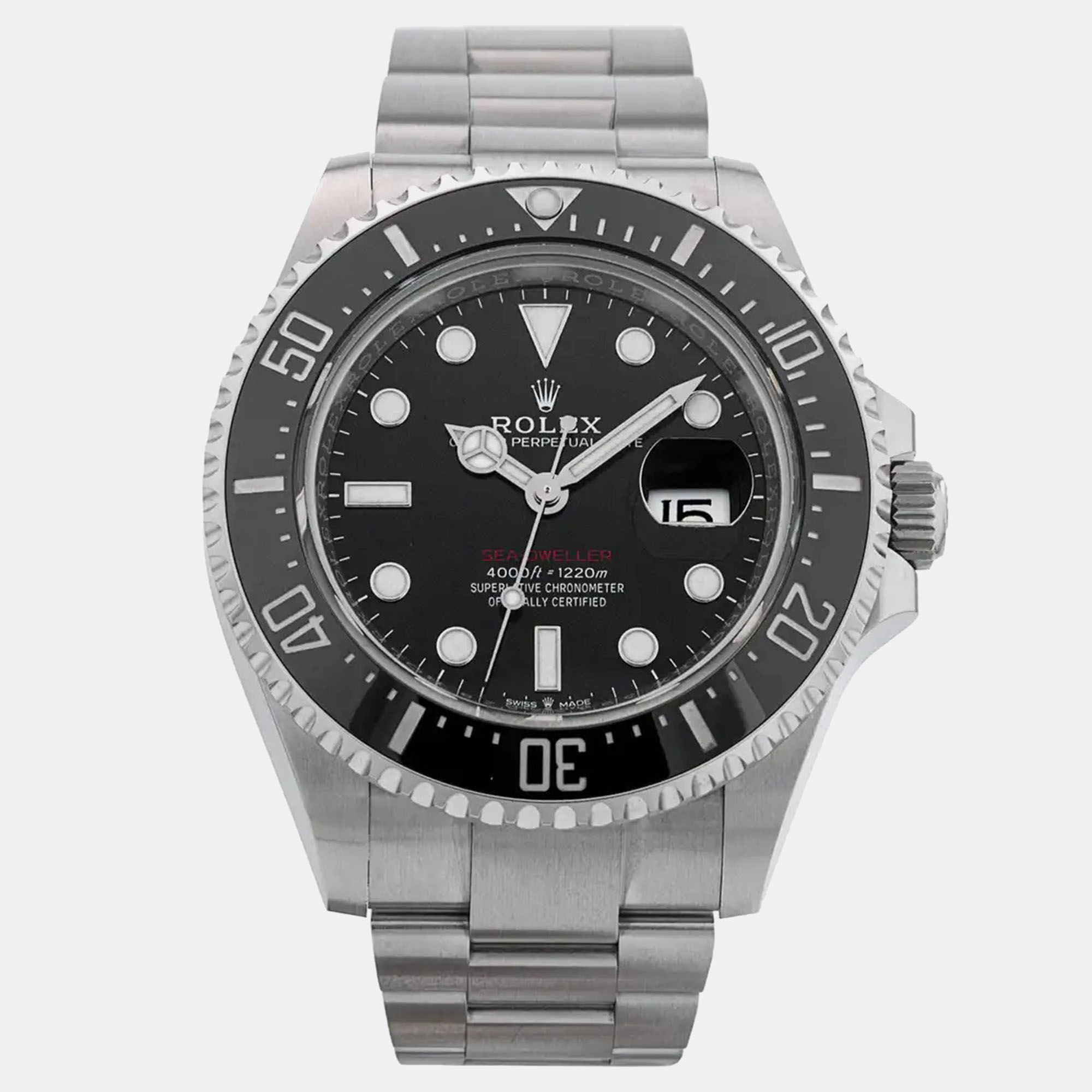 Rolex Sea-Dweller 126600 | Black Dial | Oystersteel | Saturation Dive Watch