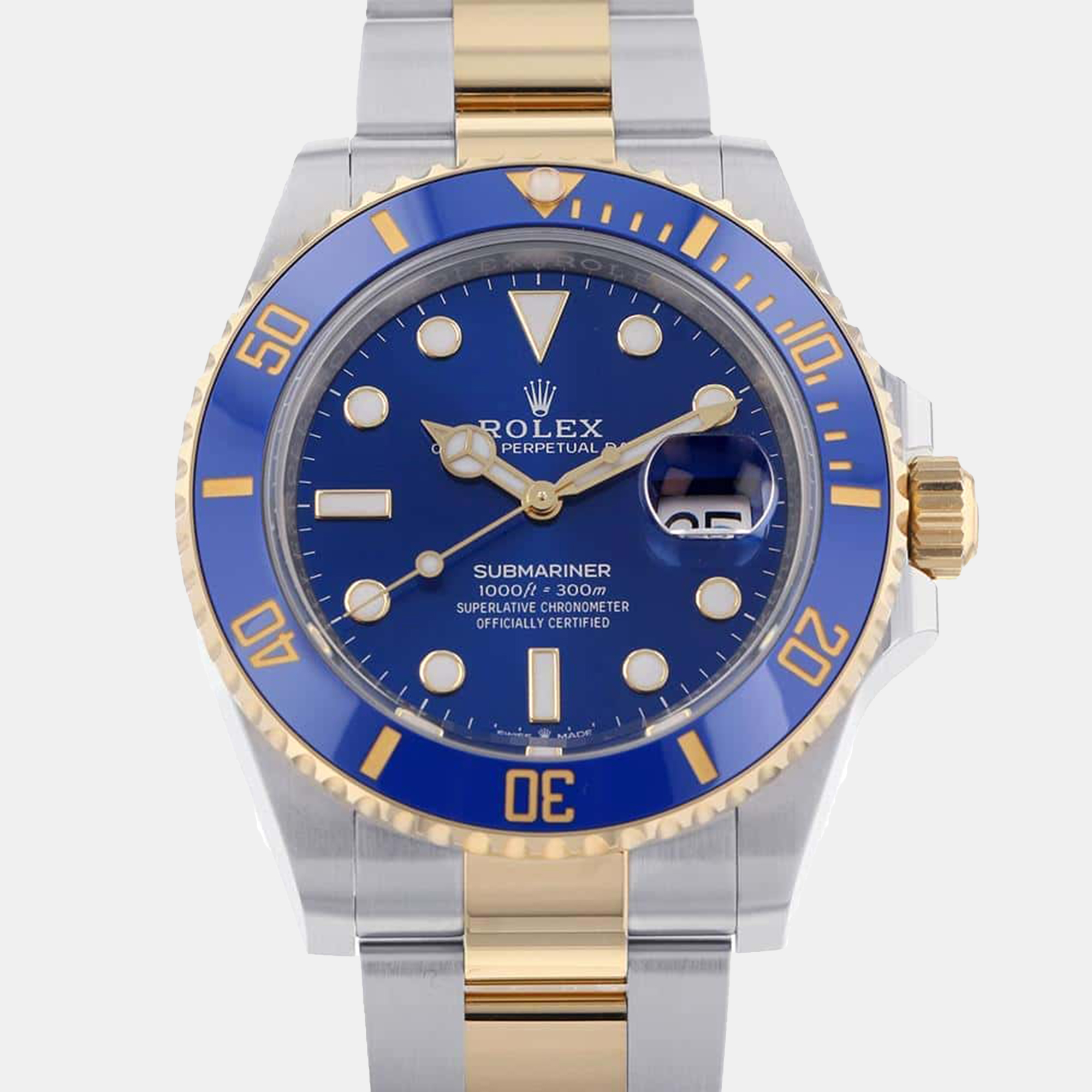 Rolex Submariner 126613LB Blue 41mm Stainless Steel and 18k Yellow Gold