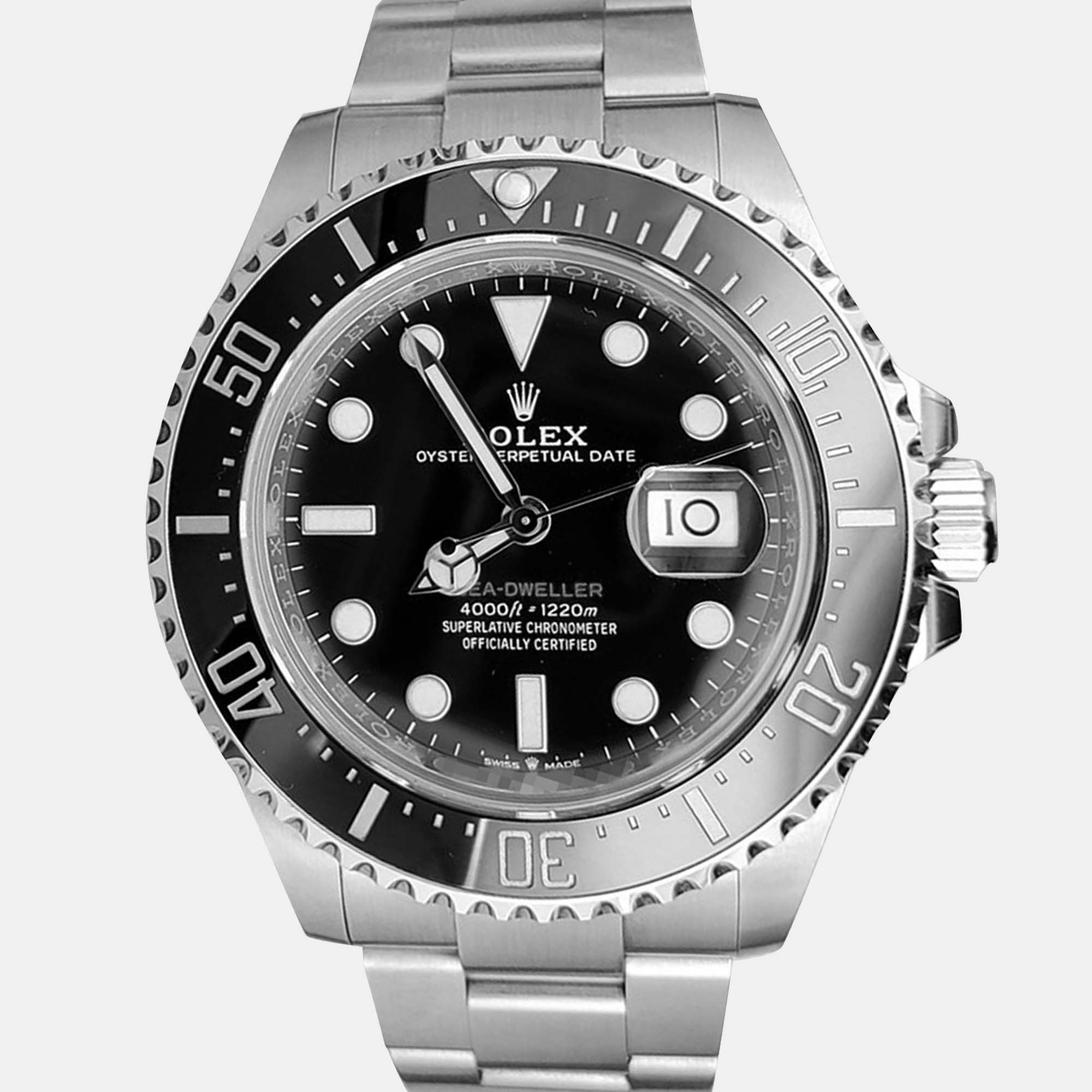 Rolex Sea-Dweller 126600 | Oystersteel | Black Dial & Bezel