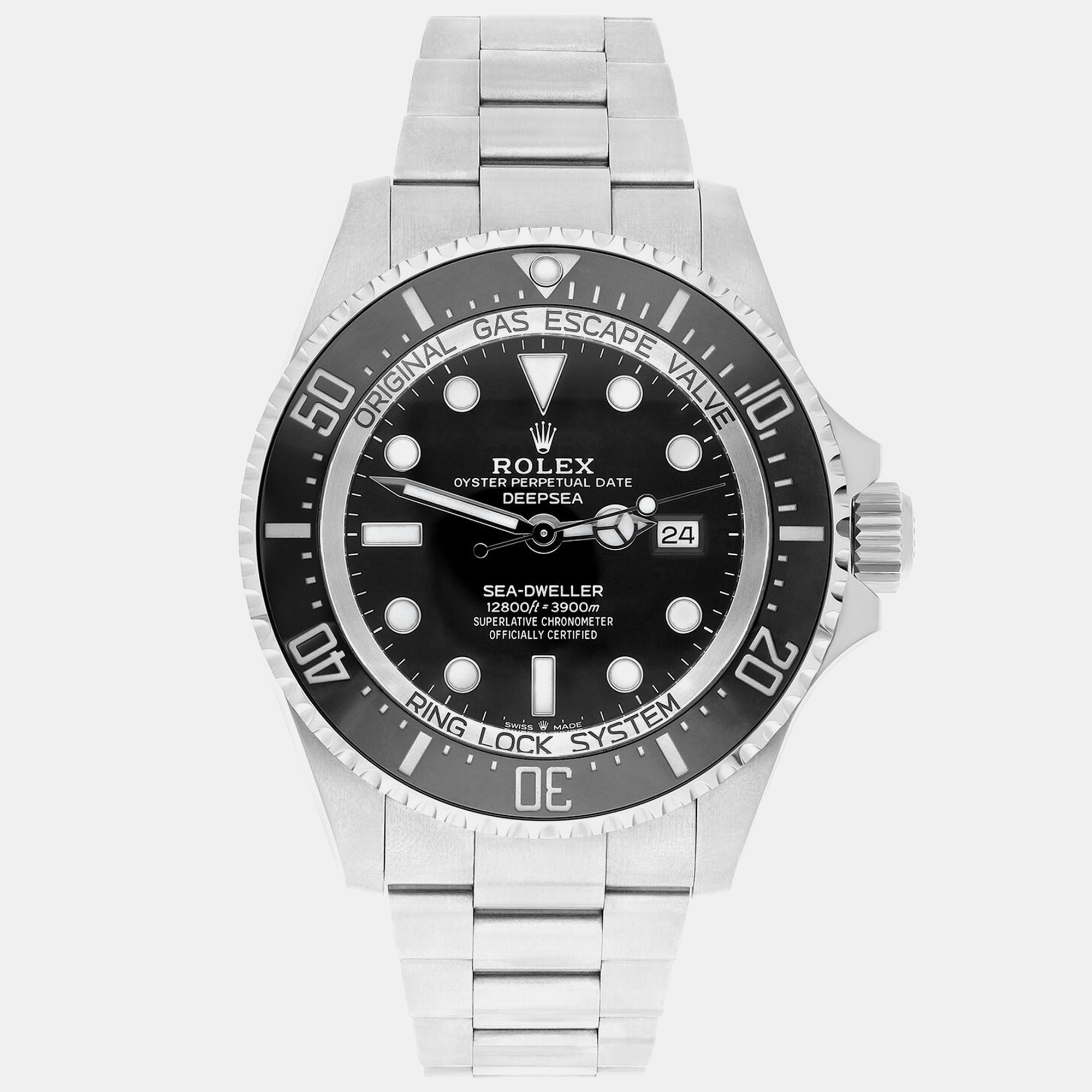 Rolex Sea-Dweller Deepsea 126660 — Black Dial | Oystersteel