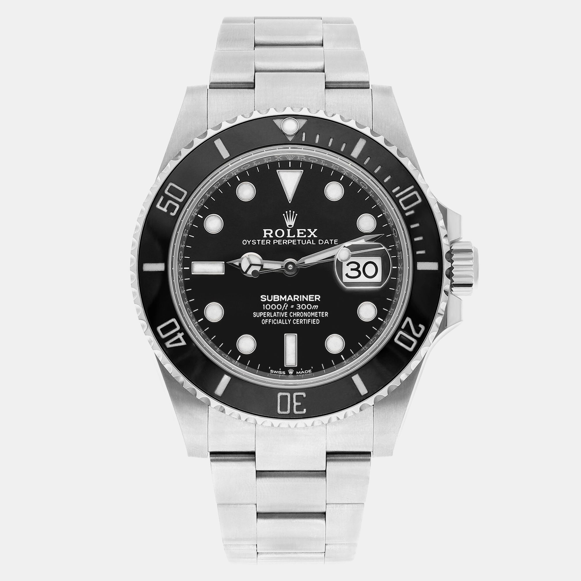 Rolex Submariner 126610LN Stainless Steel 41mm Black