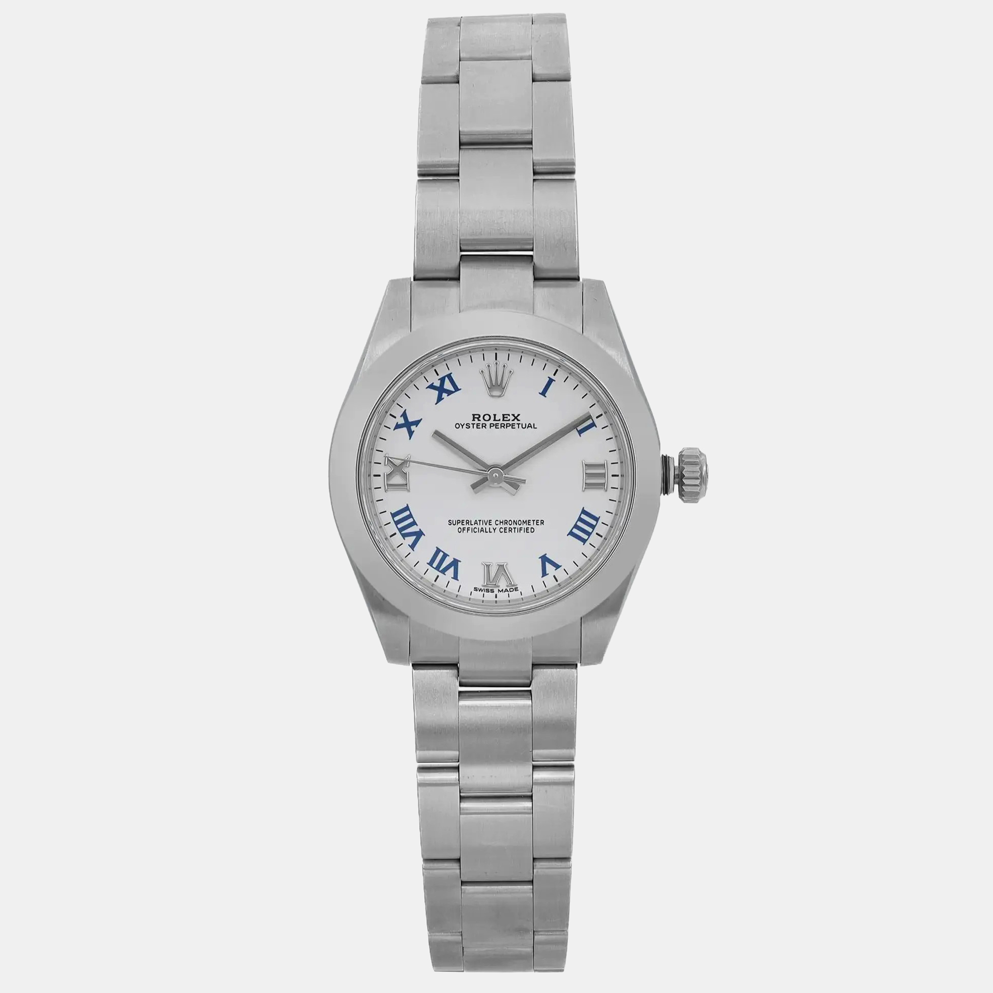 Rolex Oyster Perpetual 31 177200 White Dial in Oystersteel