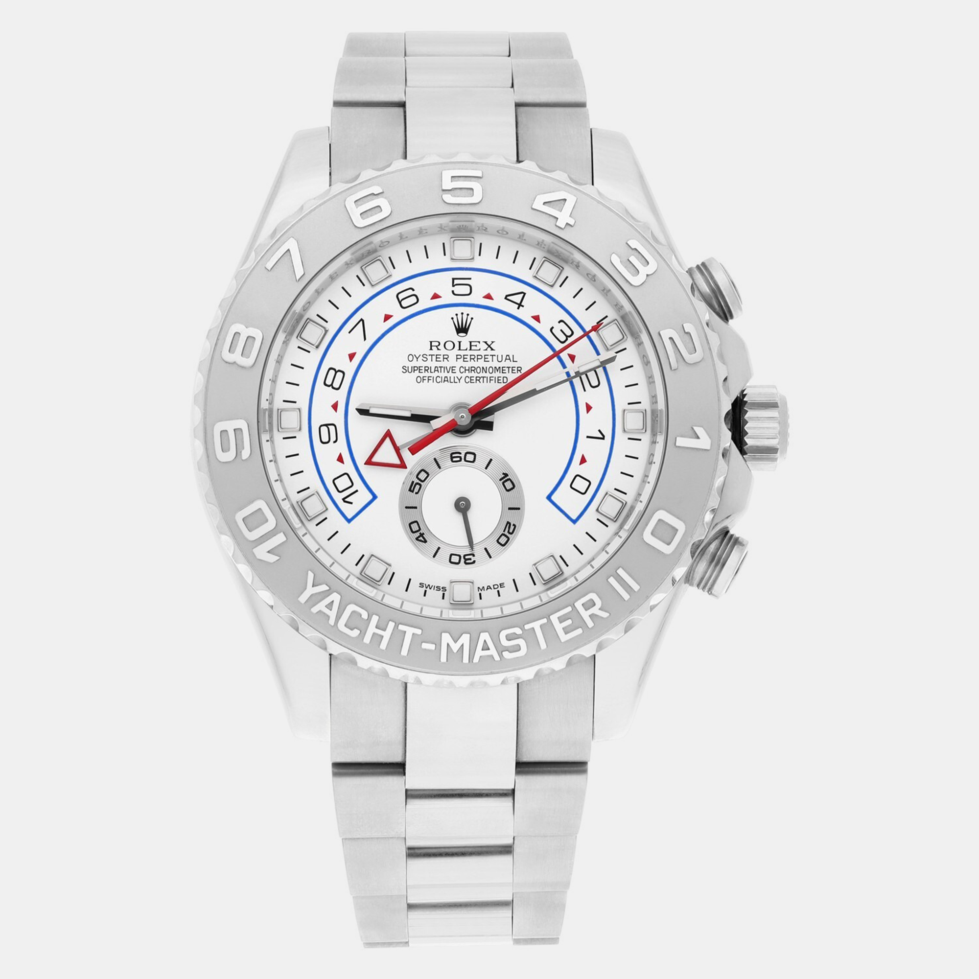 Rolex Yacht-Master II 116689 Regatta Chronograph in 18k White Gold