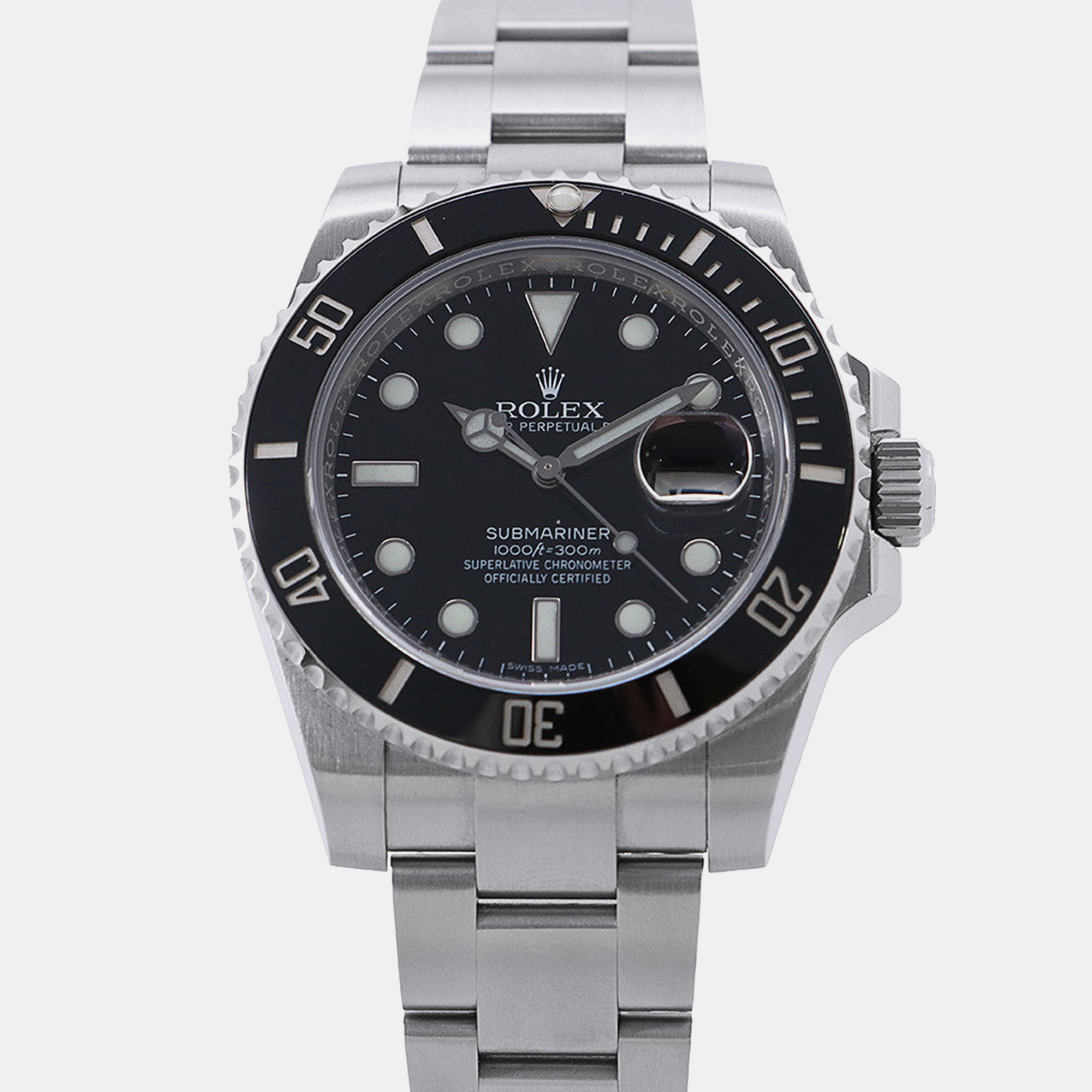 Rolex Submariner 116610LN Stainless Steel Black Dial 40mm
