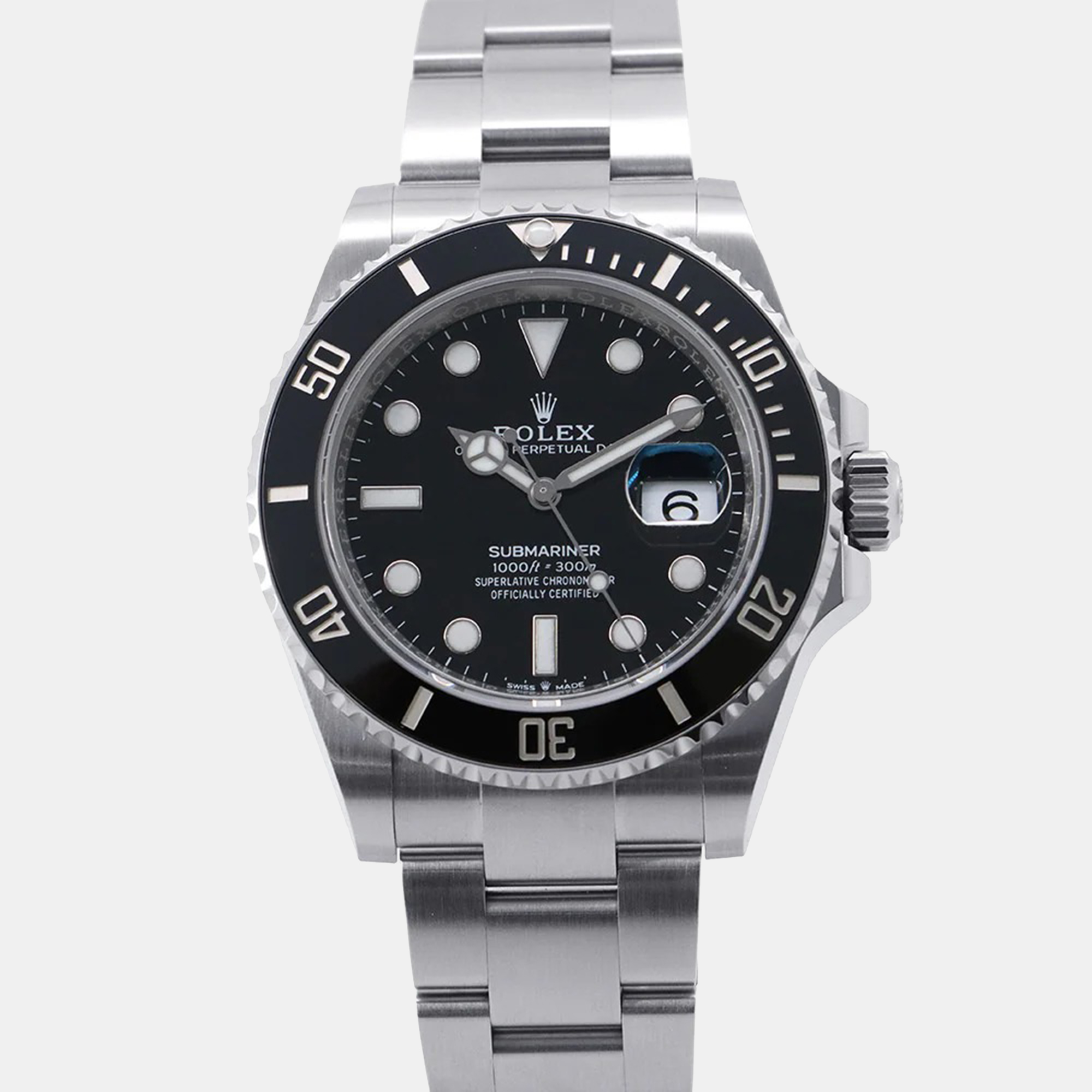 Rolex Submariner 126610LN 41mm Stainless Steel Black Dial Black Bezel