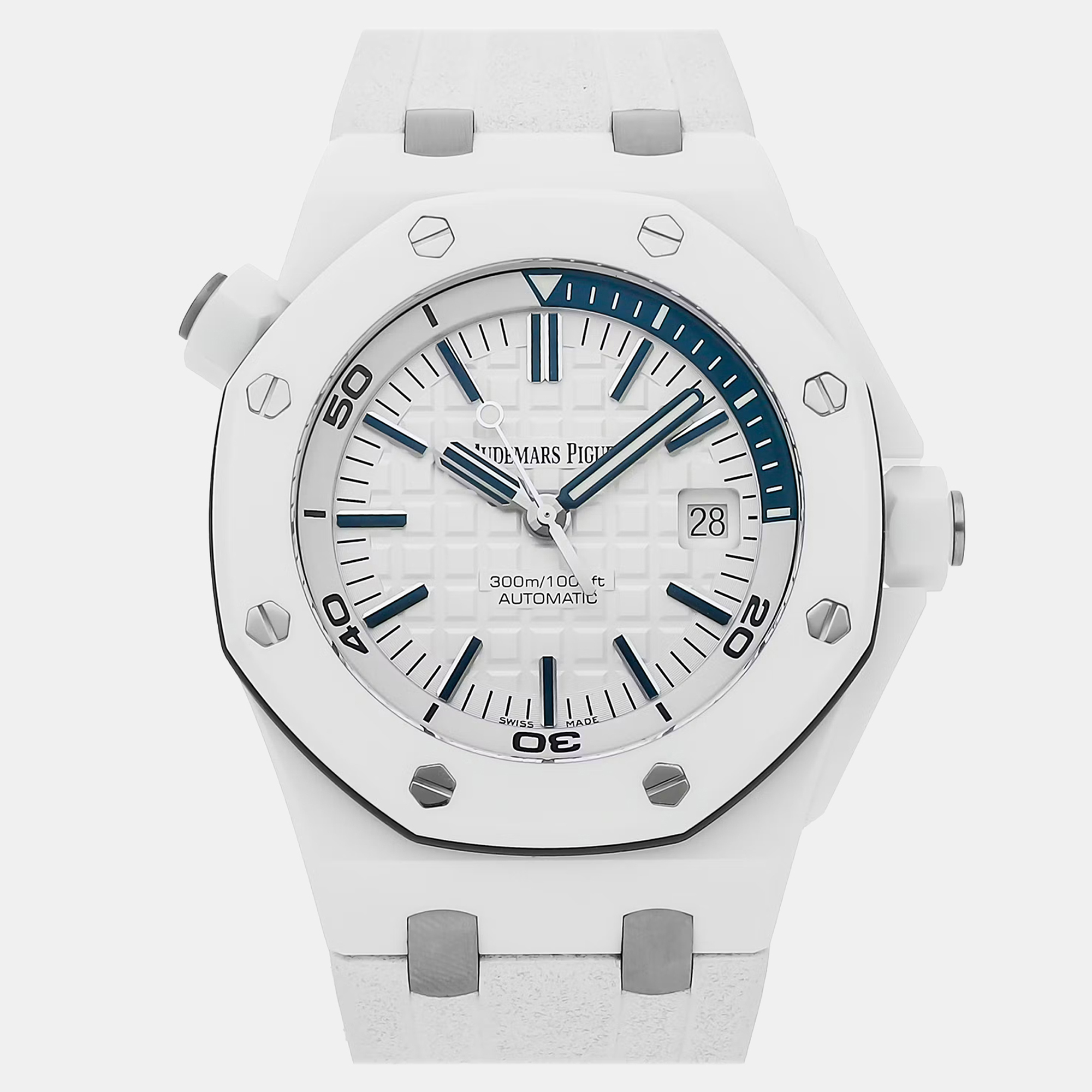Audemars Piguet Royal Oak Offshore 15707CB | 42mm White Ceramic