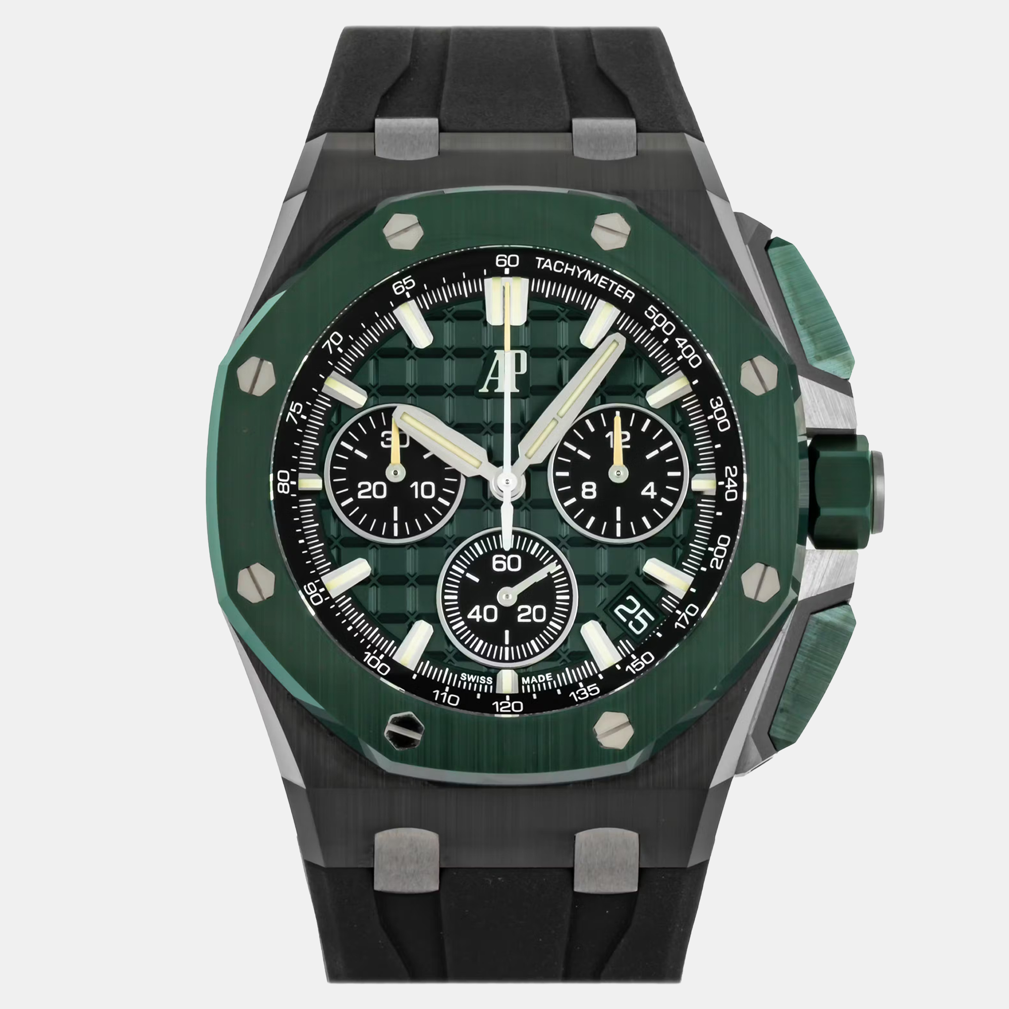 Audemars Piguet Royal Oak Offshore Chronograph 26420CE | 43mm | Green Ceramic