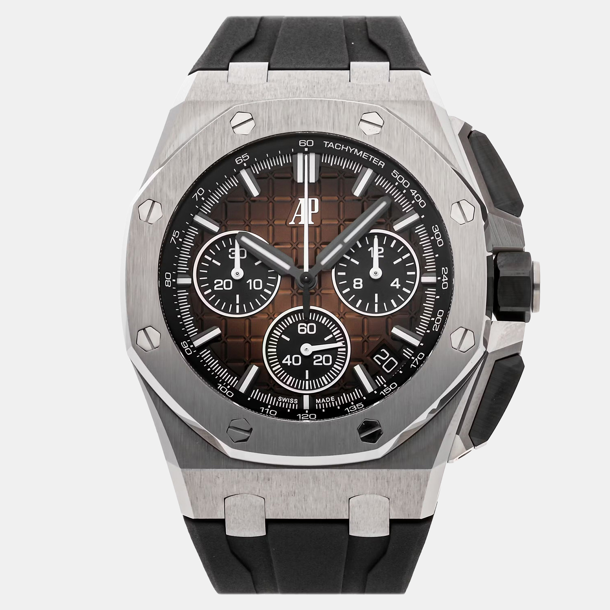 Audemars Piguet Royal Oak Offshore Chronograph 26420ST | 43mm | Brown Dial
