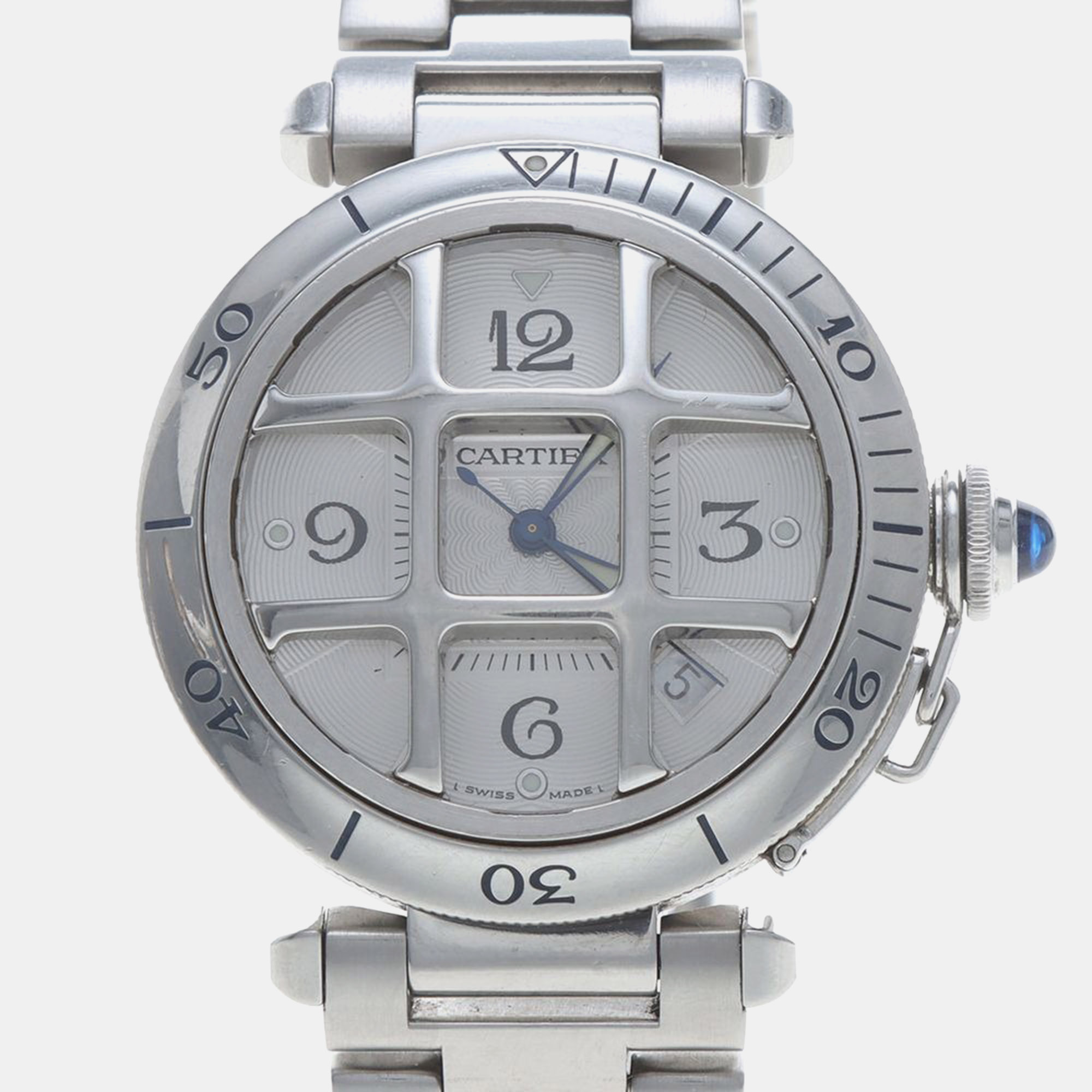 Cartier Pasha Automatic | Stainless Steel 38mm | W31040H3