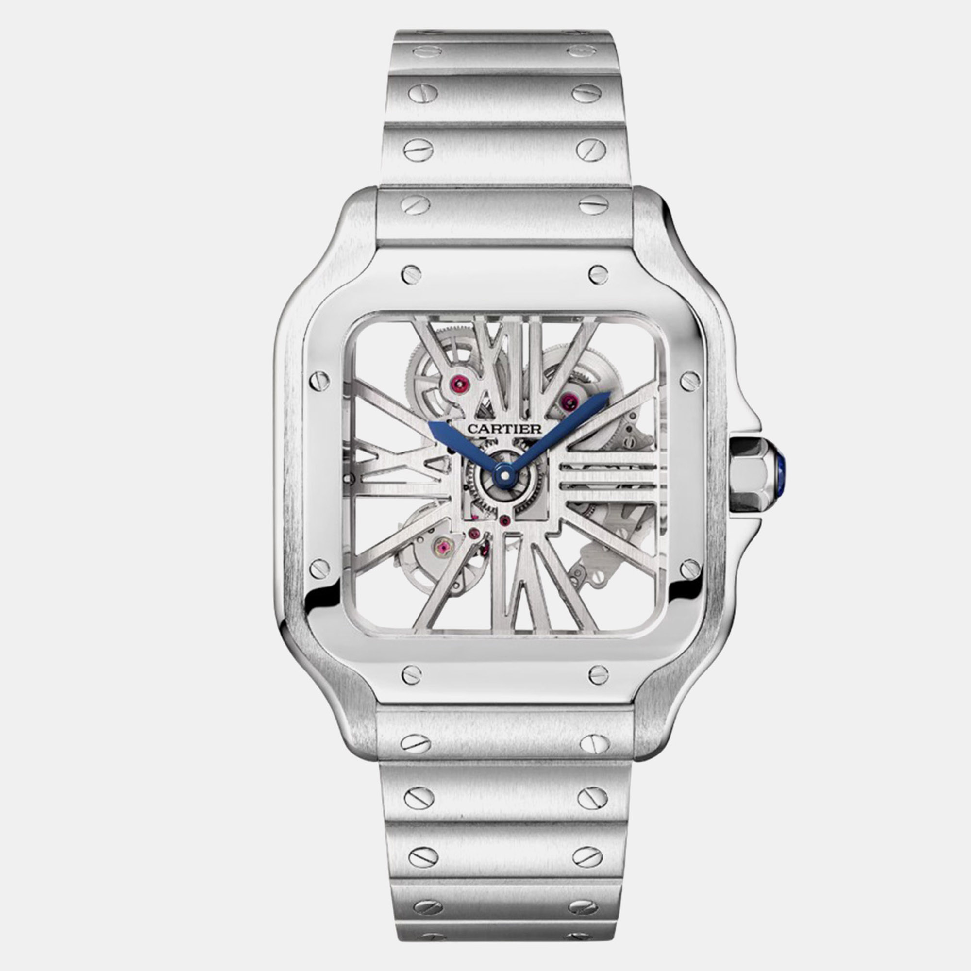 Cartier Santos Skeleton | Steel | Manual Winding | 39.7mm