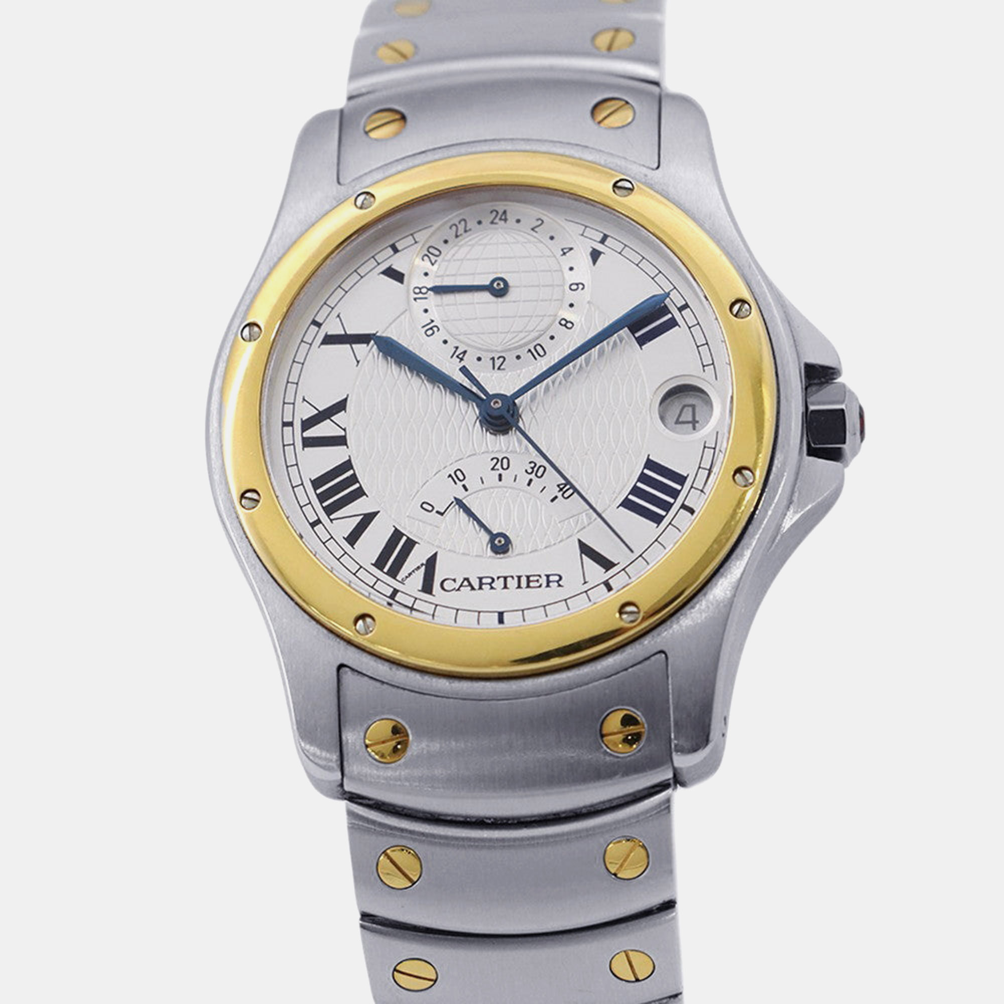 Cartier Santos | 18K Yellow Gold & Steel | 29mm | W20038R3