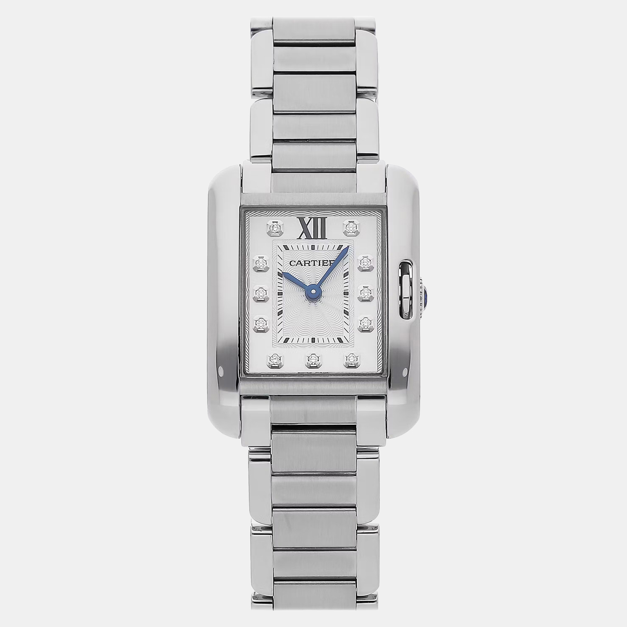 Cartier Tank Anglaise | Steel | Diamonds | Quartz | 22mm