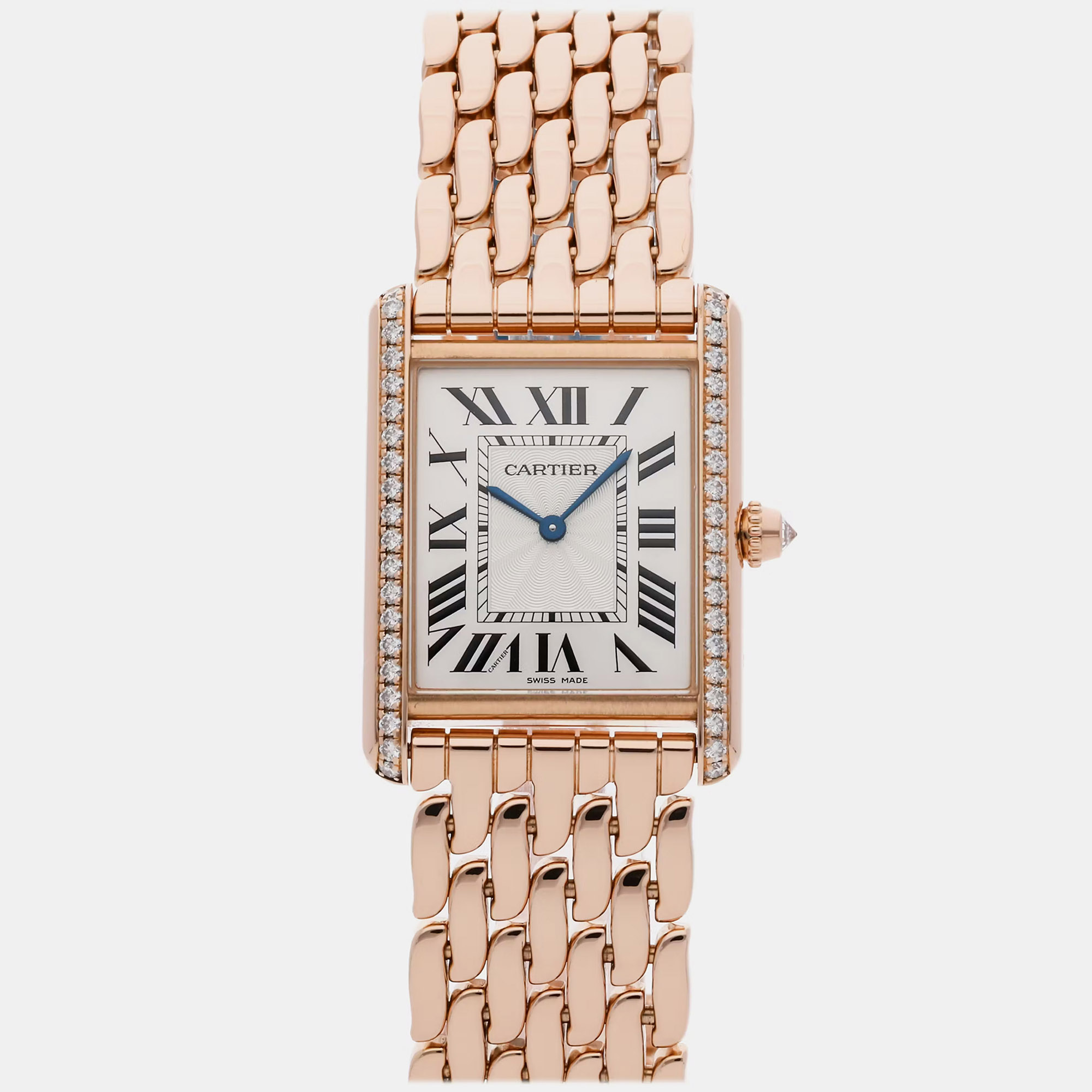 Cartier Tank Louis | 18K Rose Gold | Diamond | Manual Wind