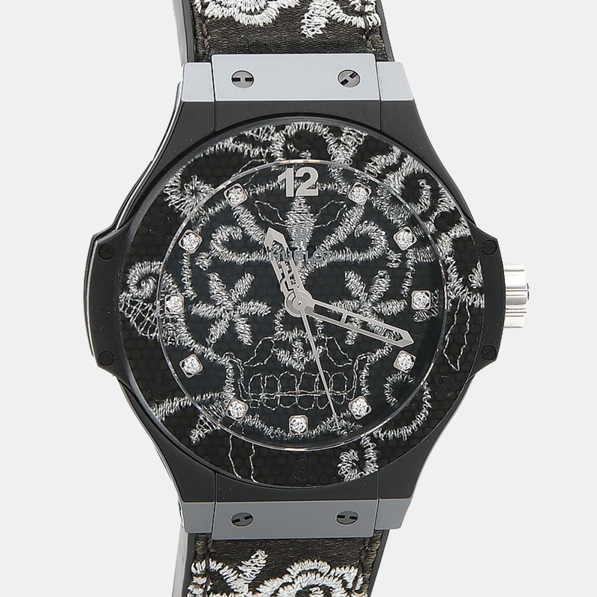 Hublot Big Bang Diamond | Ceramic Titanium | 41mm | Black Dial