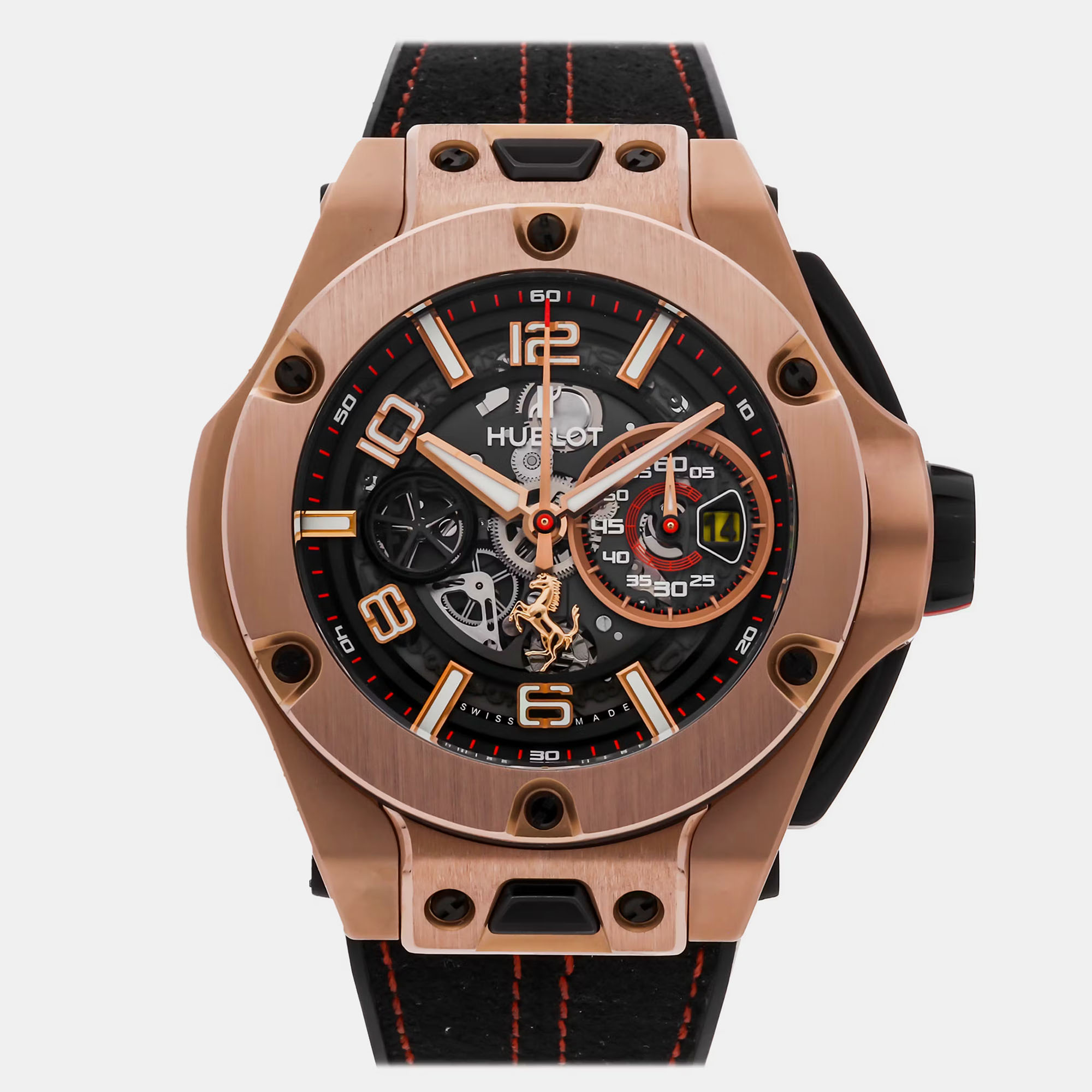 Hublot Big Bang Unico Ferrari | 18k Rose Gold | 45mm | Black Dial