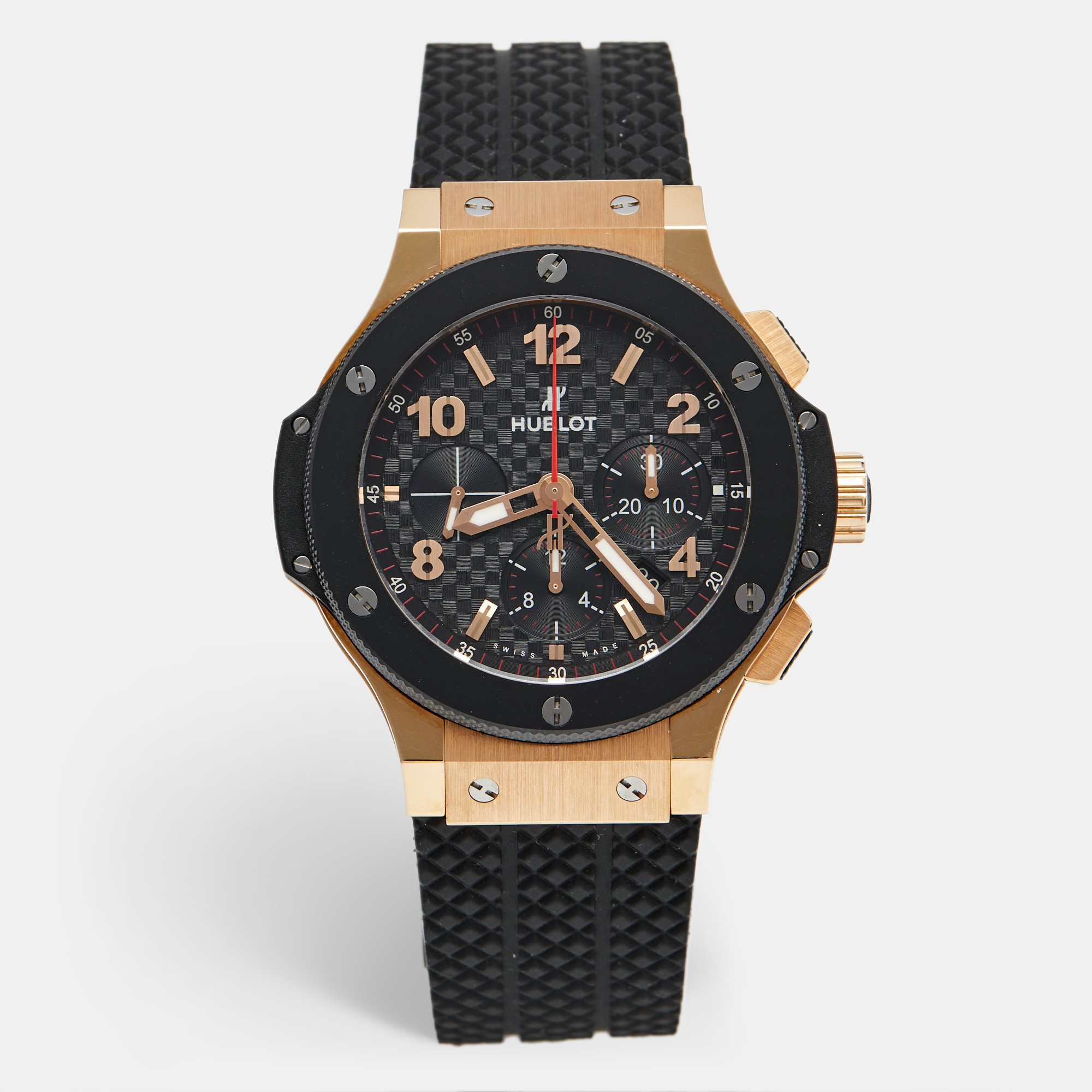 Hublot Big Bang Chronograph | 18k Rose Gold Ceramic | 44mm | Black Dial