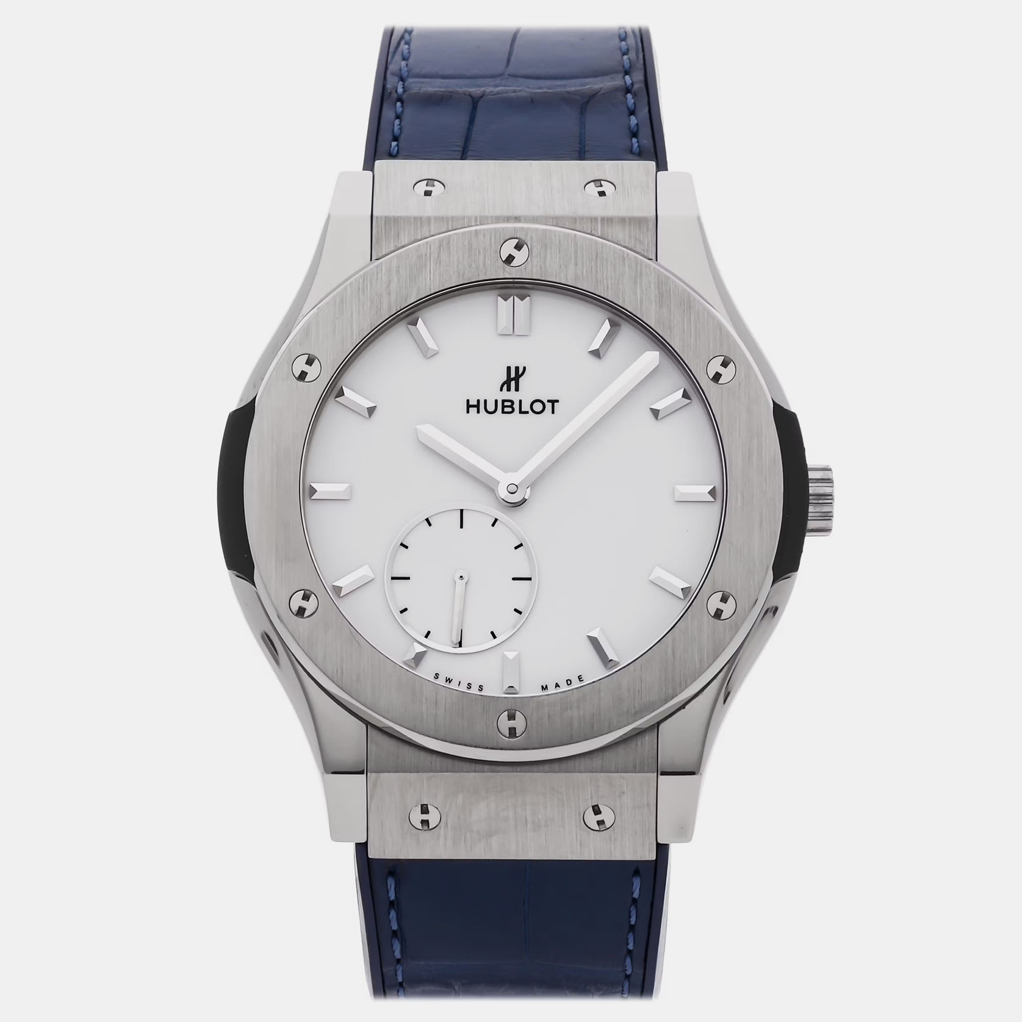 Hublot Classic Fusion | Manual Winding | Titanium 42mm | White | 545.NX.2210.LR