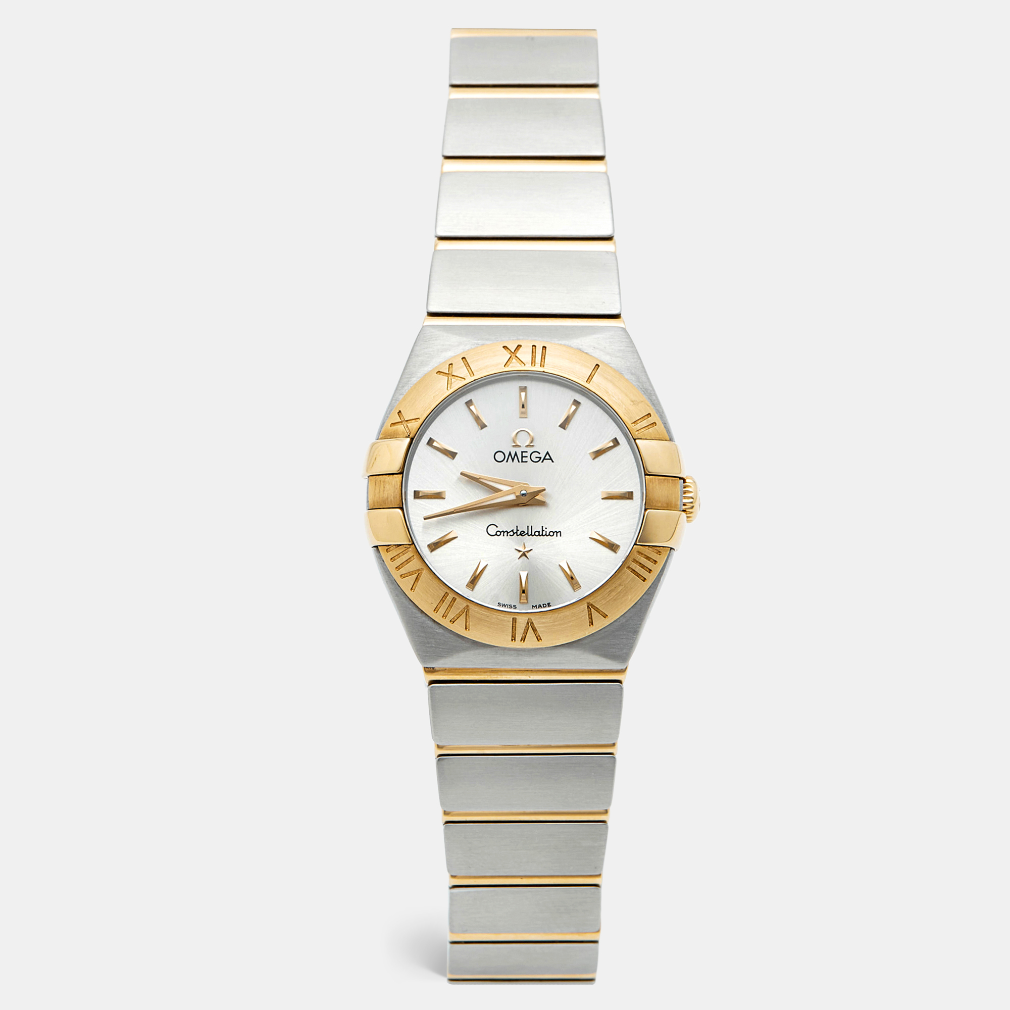 Omega Constellation 24mm | Yellow Gold & Steel | Silver Dial