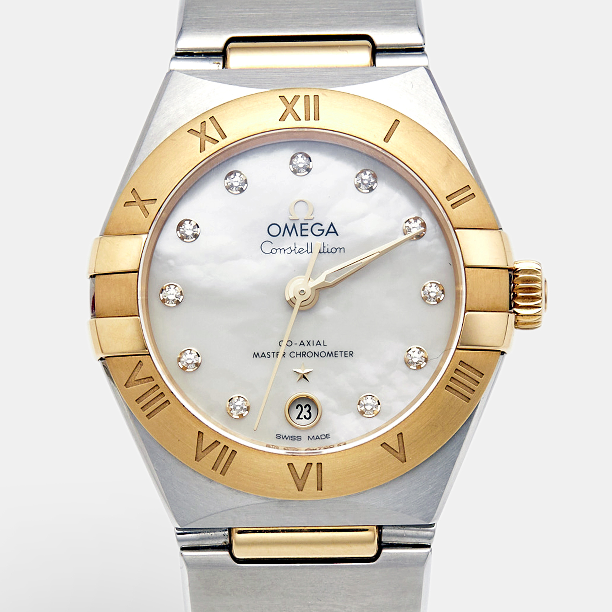 Omega Constellation | 18k Yellow Gold & Steel | MOP Dial 29mm