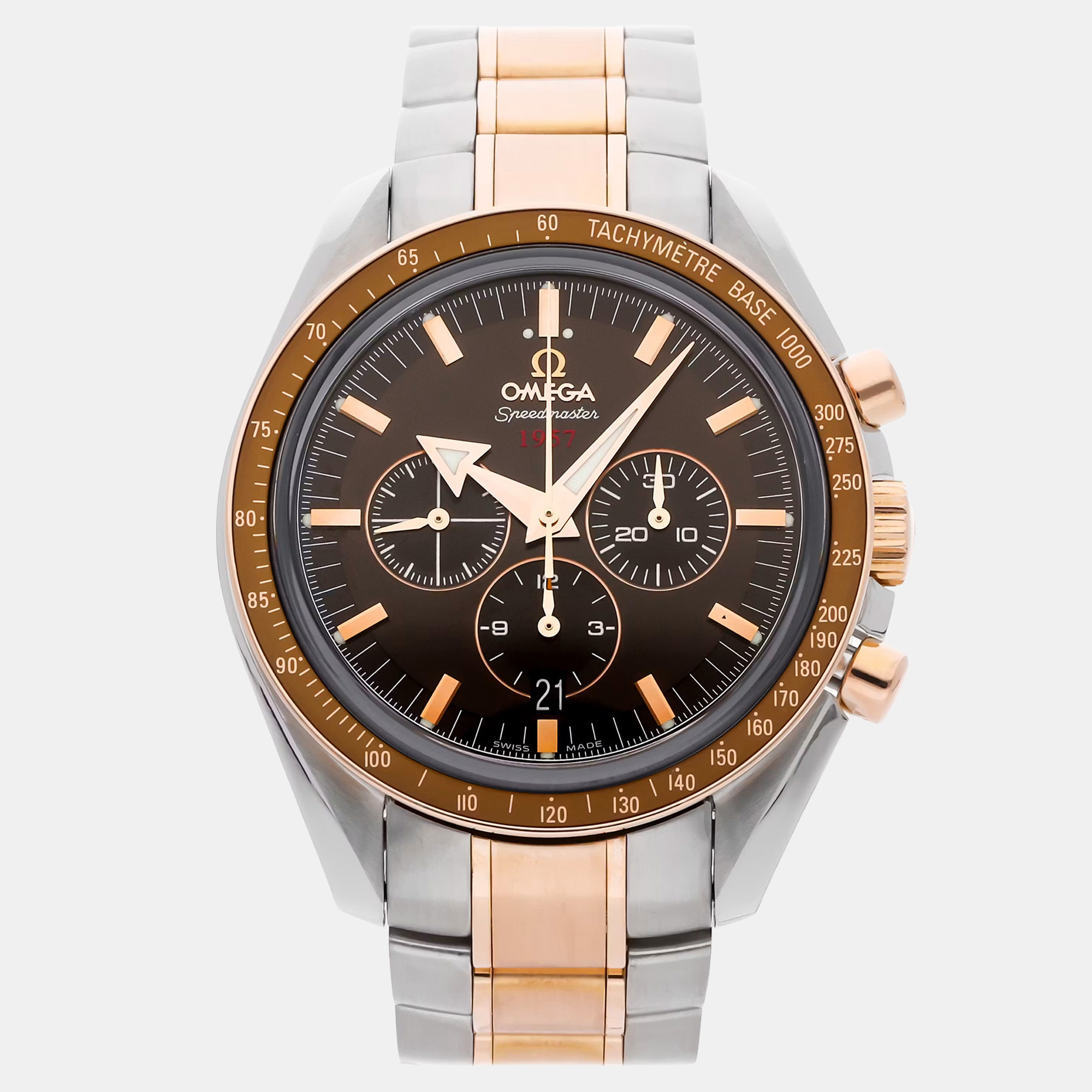 Omega Speedmaster Broad Arrow | Automatic Brown Dial | 321.90.42.50.13.001