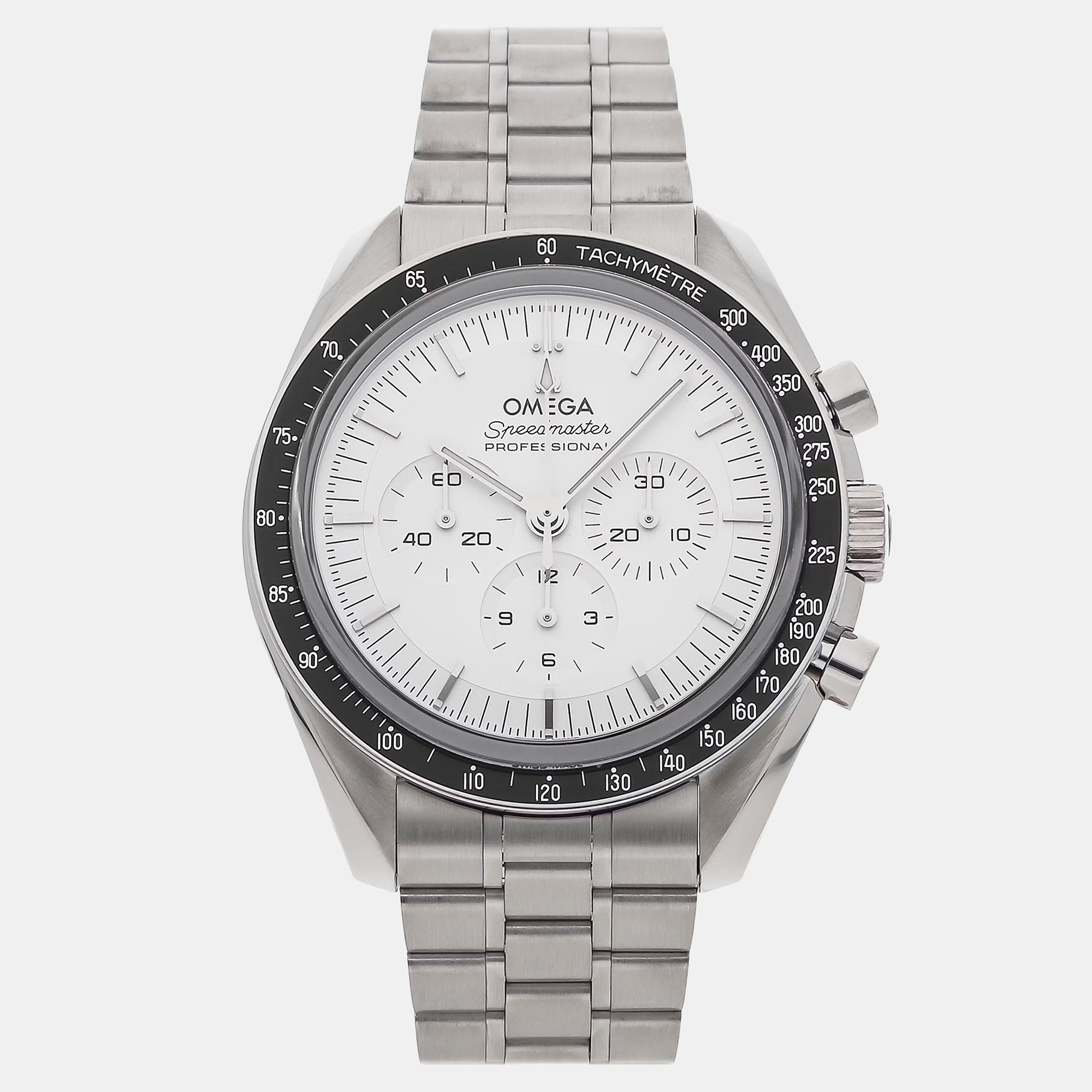 Omega Speedmaster Moonwatch | 18K White Gold Chronograph | 310.60.42.50.02.001