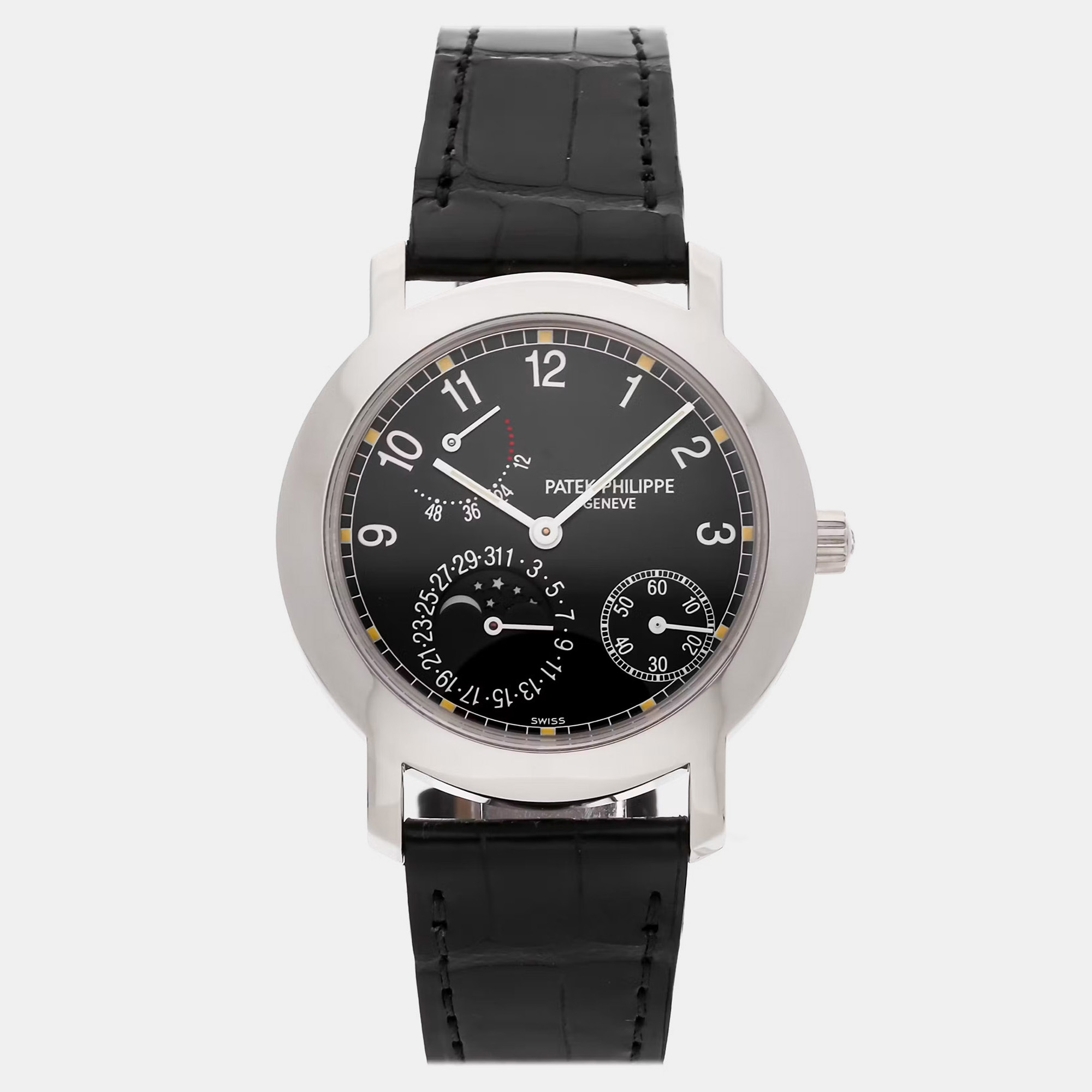 Patek Philippe Complications 5055G-001 | Moon Phases | Black Dial