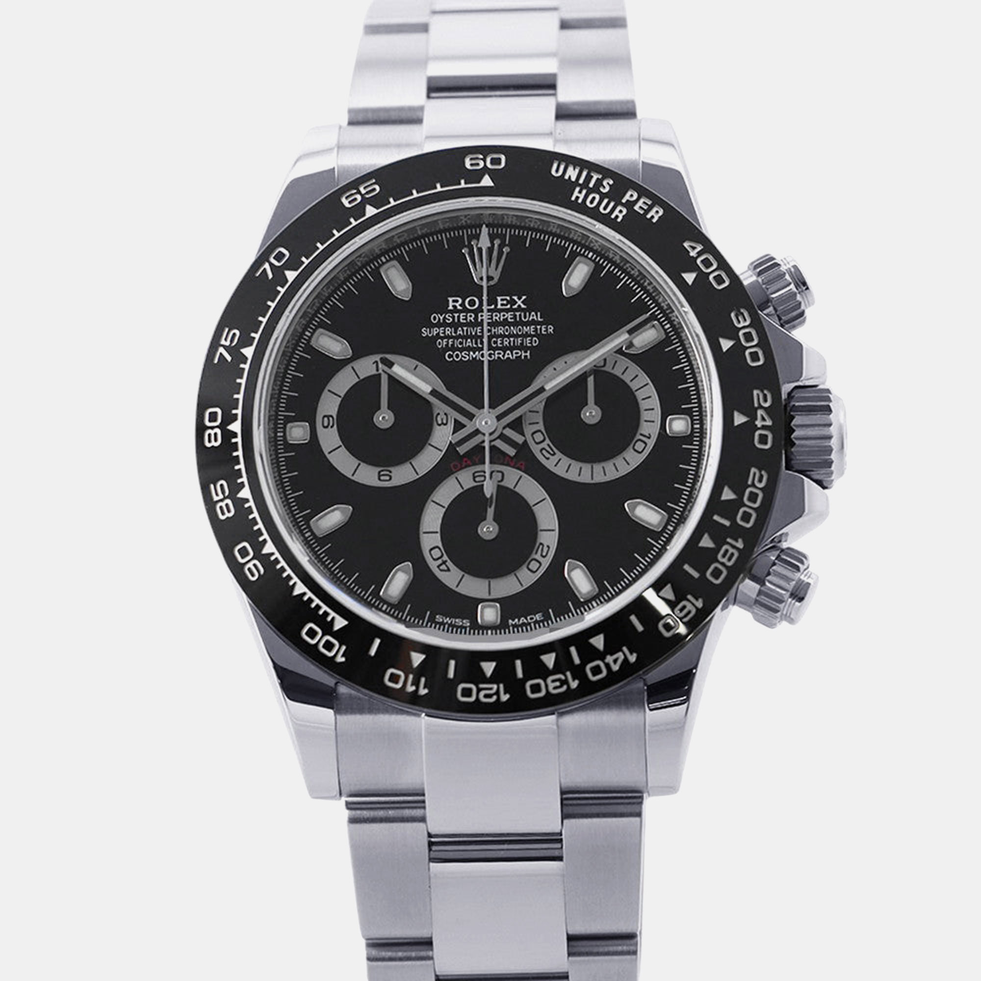 Rolex Cosmograph Daytona 116500LN Black Dial Oystersteel