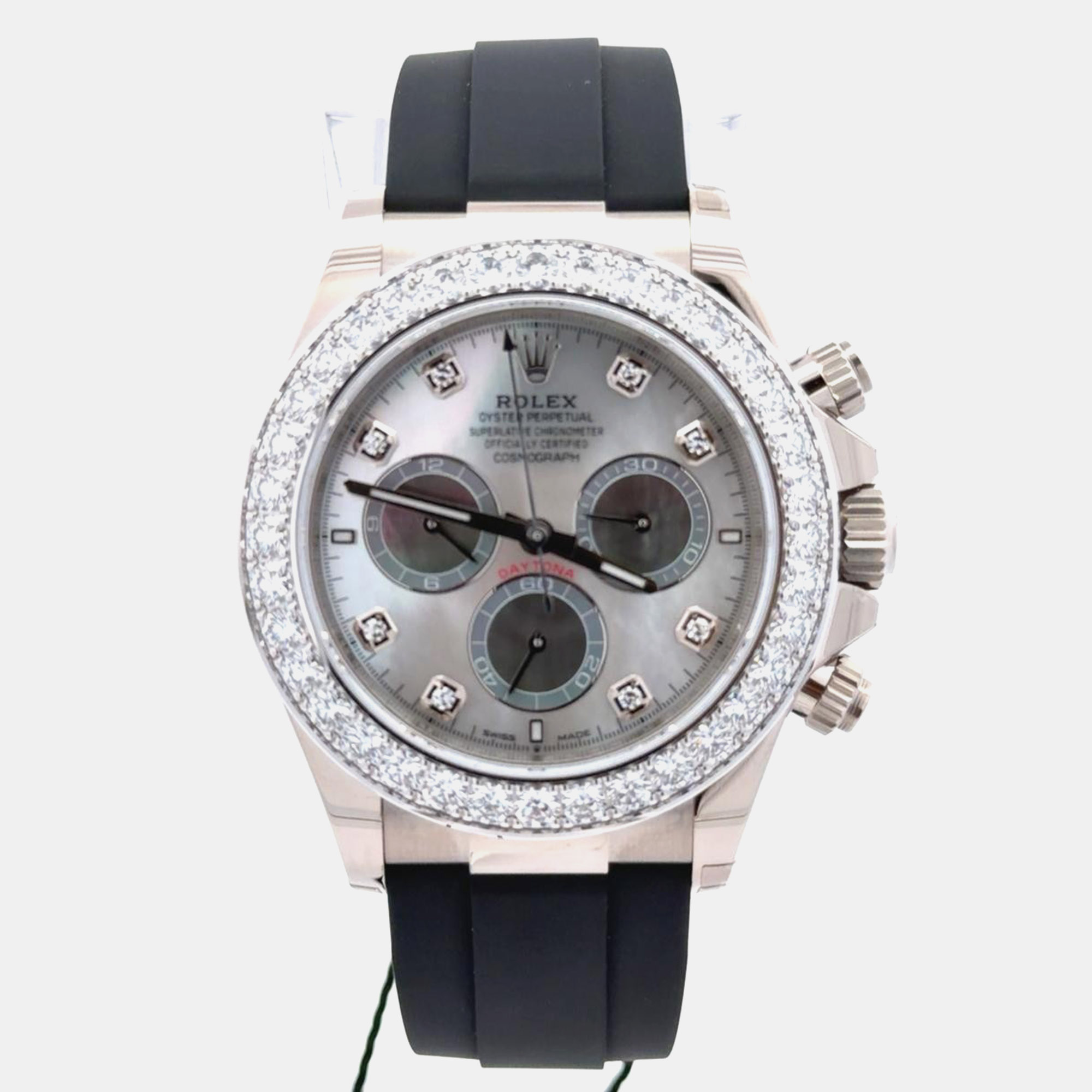 Rolex Cosmograph Daytona 126589 18k White Gold Silver Dial