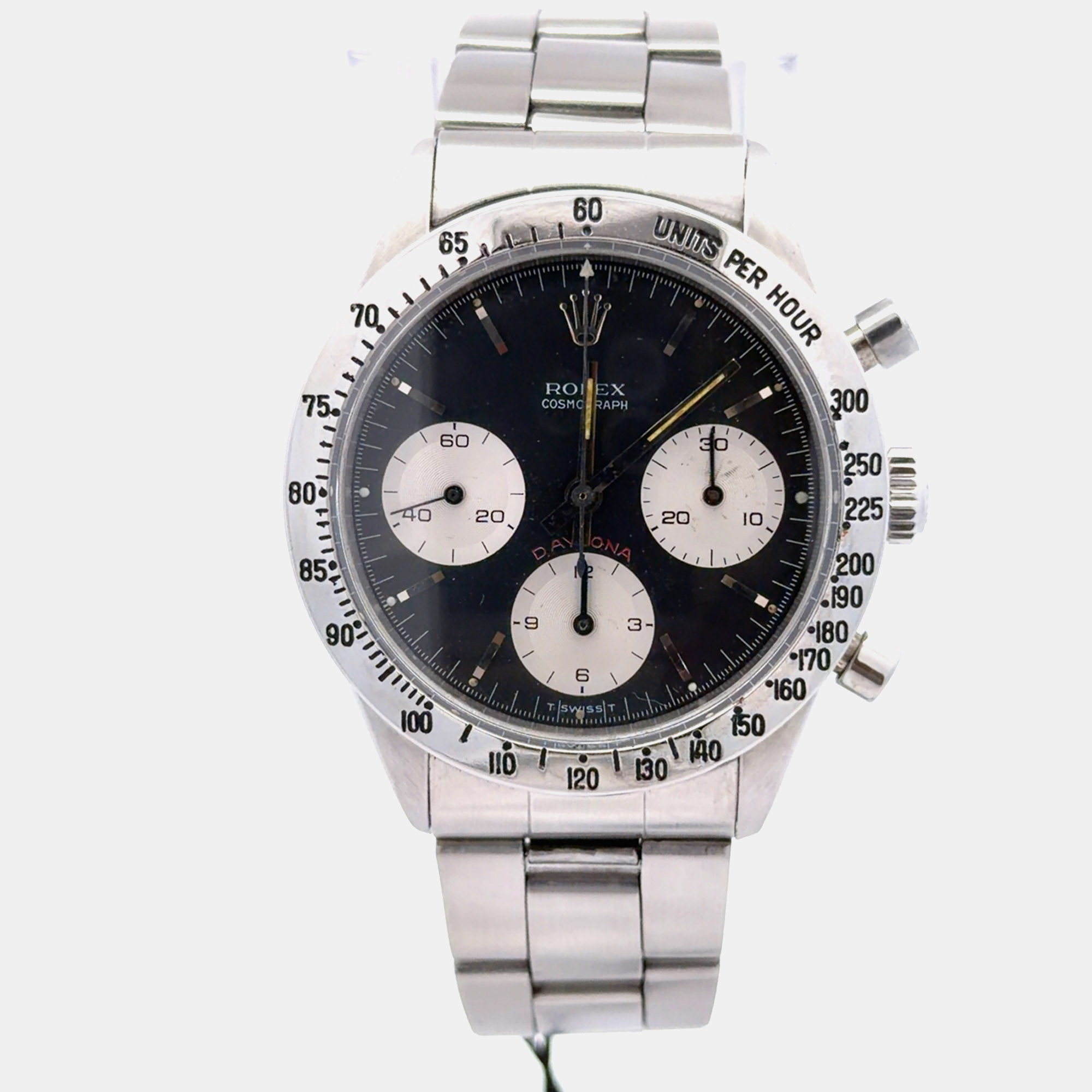 Rolex Cosmograph Daytona 6239 Black Dial Stainless Steel