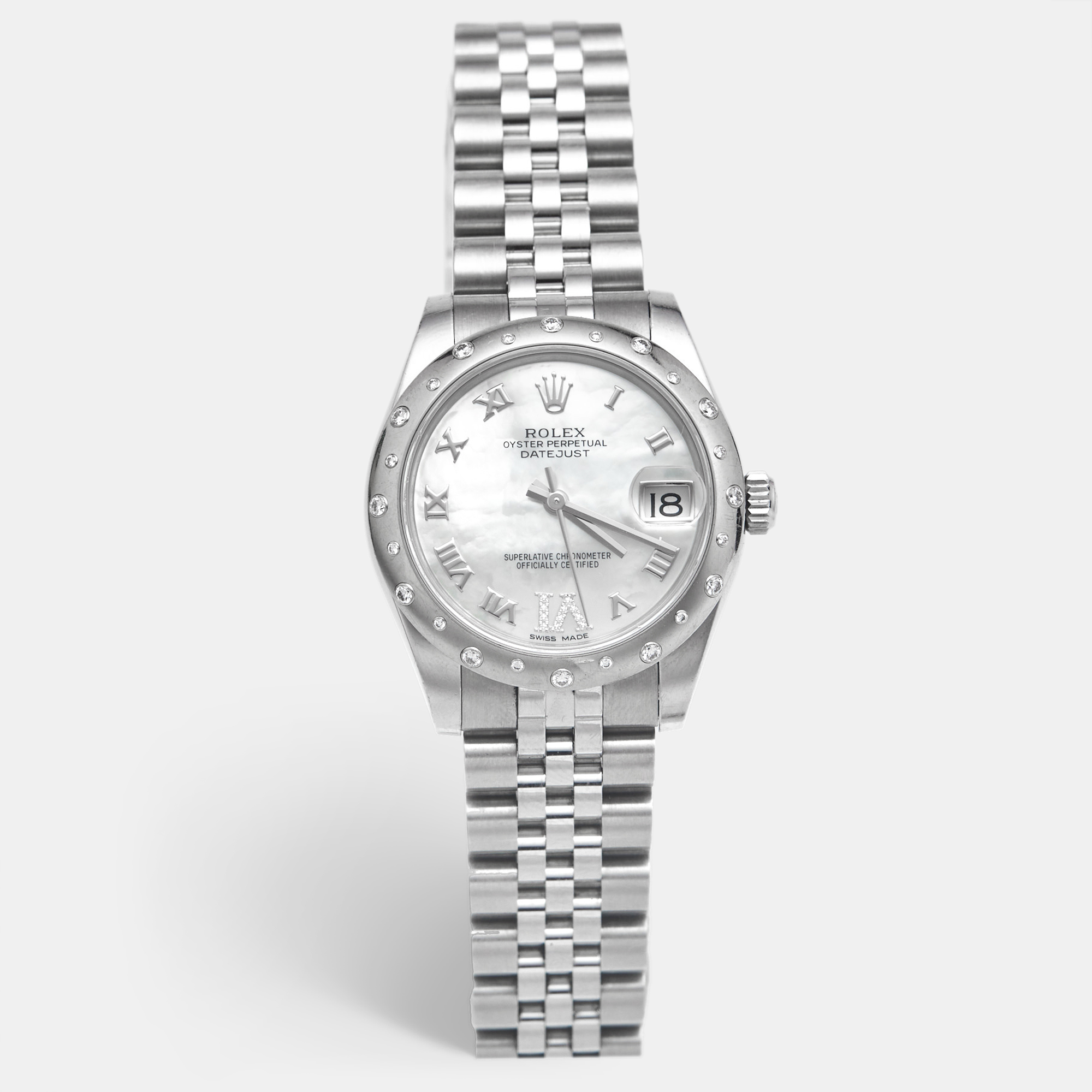 Rolex Datejust 31 178344 Mother of Pearl Diamond Dial