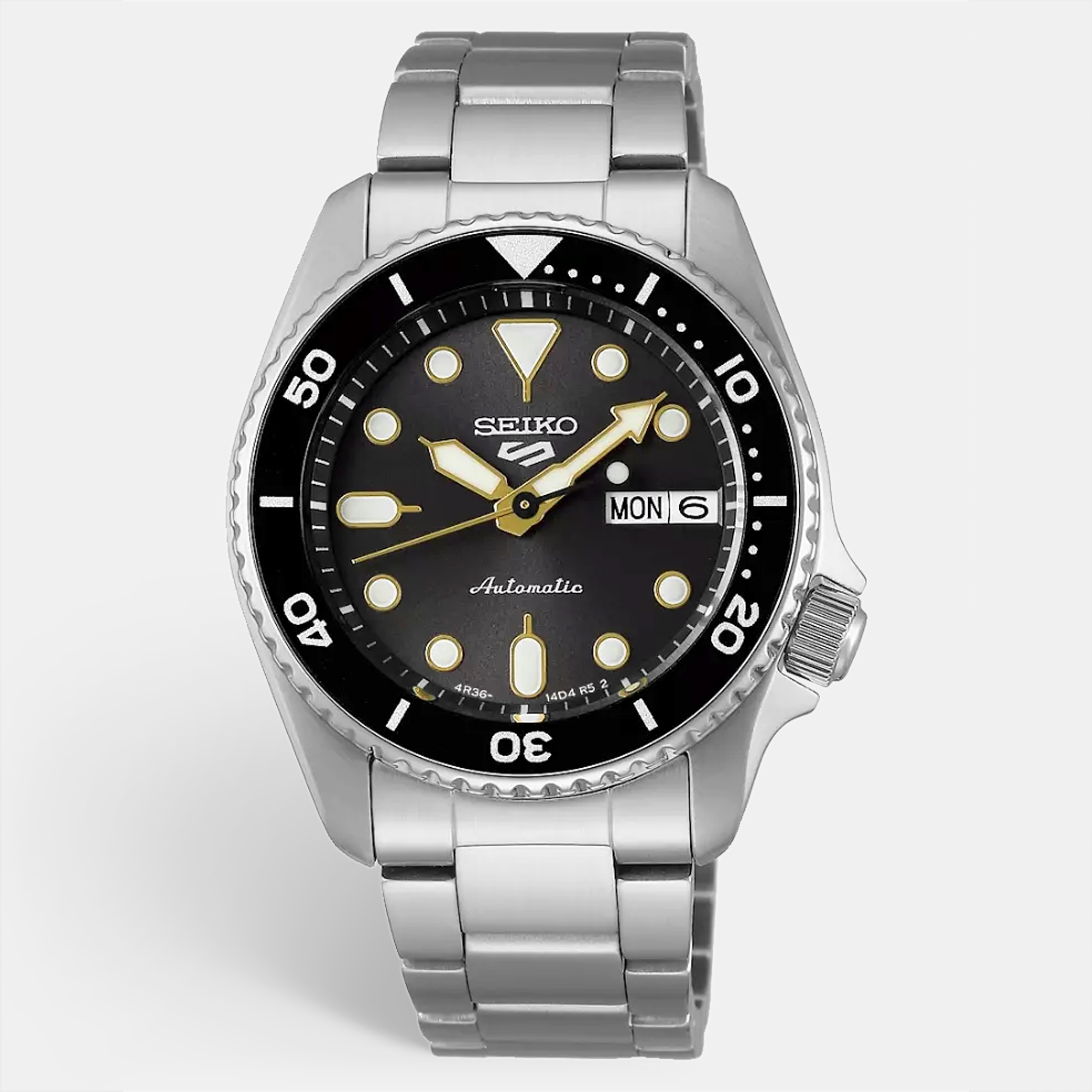 Seiko 5 Sports Automatic | Black Dial | Steel | SRPD57K1