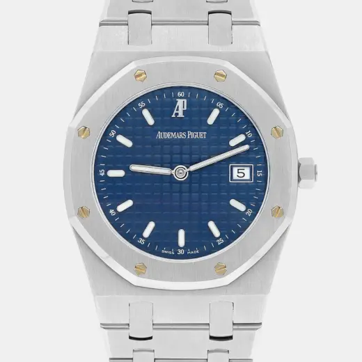 Audemars Piguet Royal Oak 56175ST | 33mm | Quartz | Blue Tapisserie