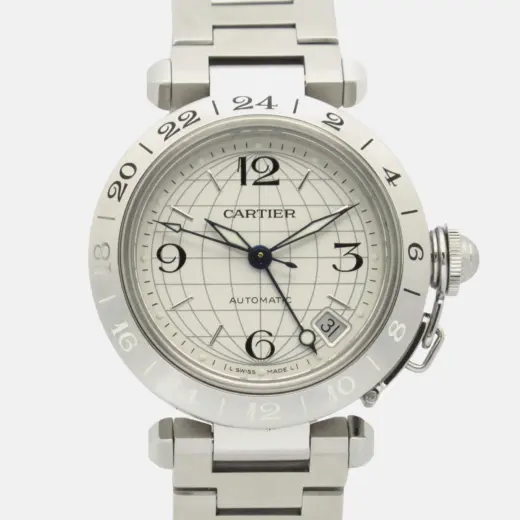 Pasha de Cartier C GMT Meridian | Automatic Steel 35mm | W31078M7