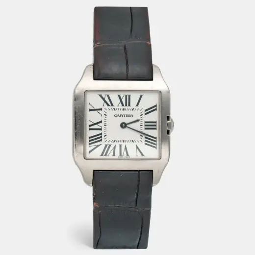 Cartier Santos-Dumont | 18k White Gold | 30mm Quartz