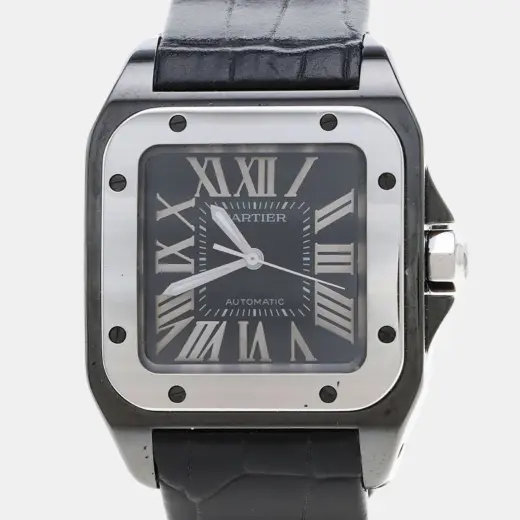 Cartier Santos 100 | Black Stainless Steel | Automatic | W2020008