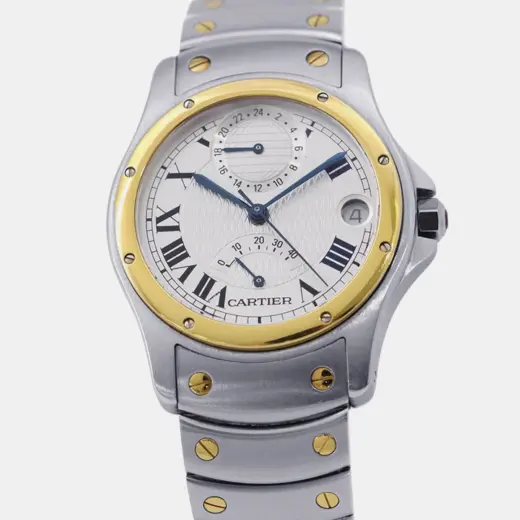 Cartier Santos | 18K Yellow Gold & Steel | 29mm | W20038R3