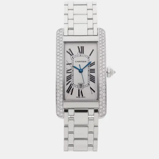 Cartier Tank Américaine | 18K White Gold | Diamond | Automatic