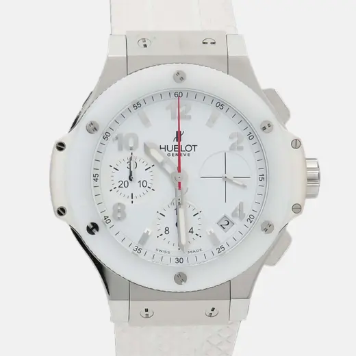 Hublot Big Bang | Automatic Chronograph | 41mm Titanium | White Dial
