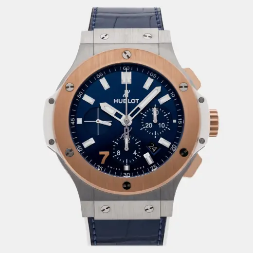 Hublot Big Bang Gold Island | Auto Chronograph | 44mm | Blue Dial