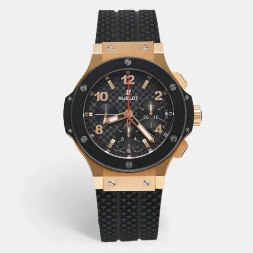 Hublot Big Bang Chronograph | 18k Rose Gold Ceramic | 44mm | Black Dial