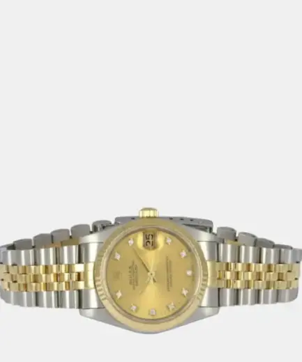 Rolex Datejust 68273 Champagne Diamond, 31mm, Women’s Automatic